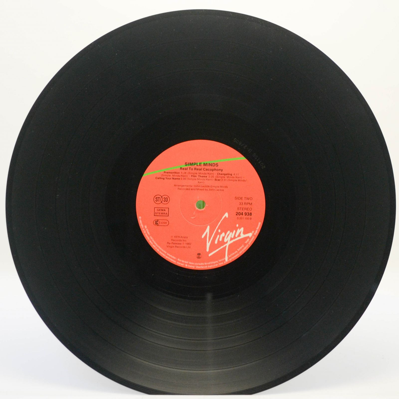 Simple Minds — Real To Real Cacophony, 1982