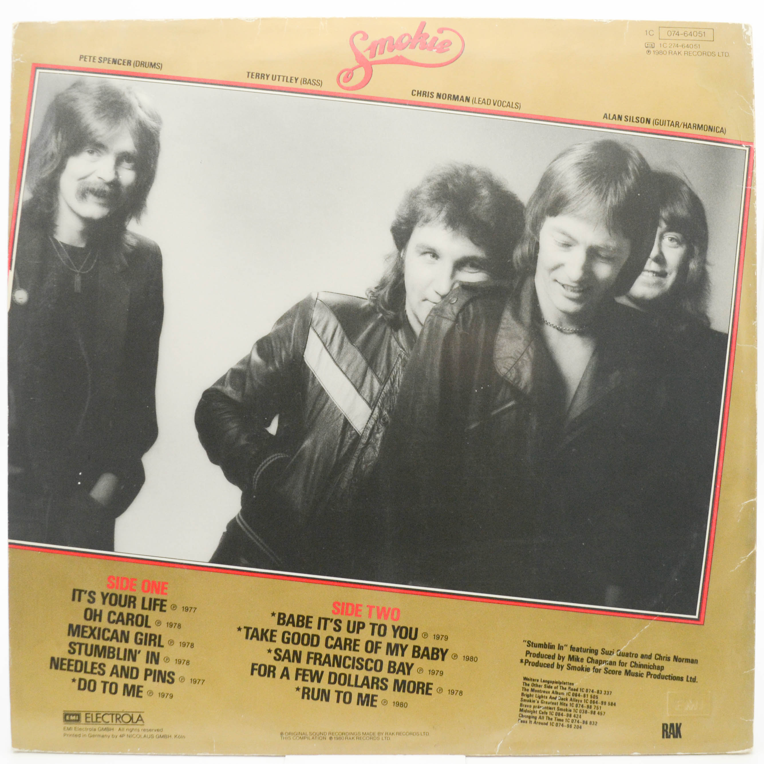 Smokie — Greatest Hits Volume 2, 1980