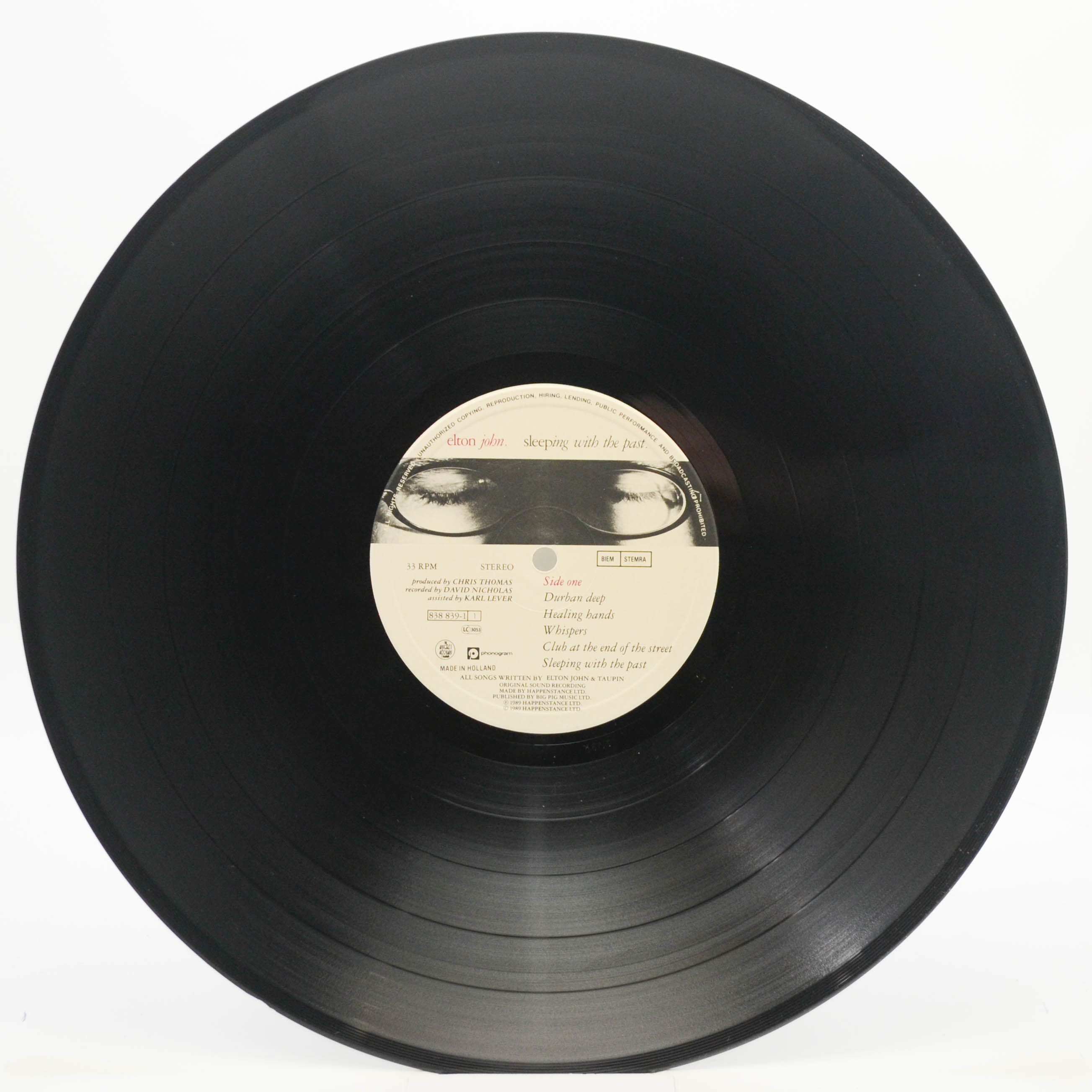 Elton John — Sleeping With The Past, 1989