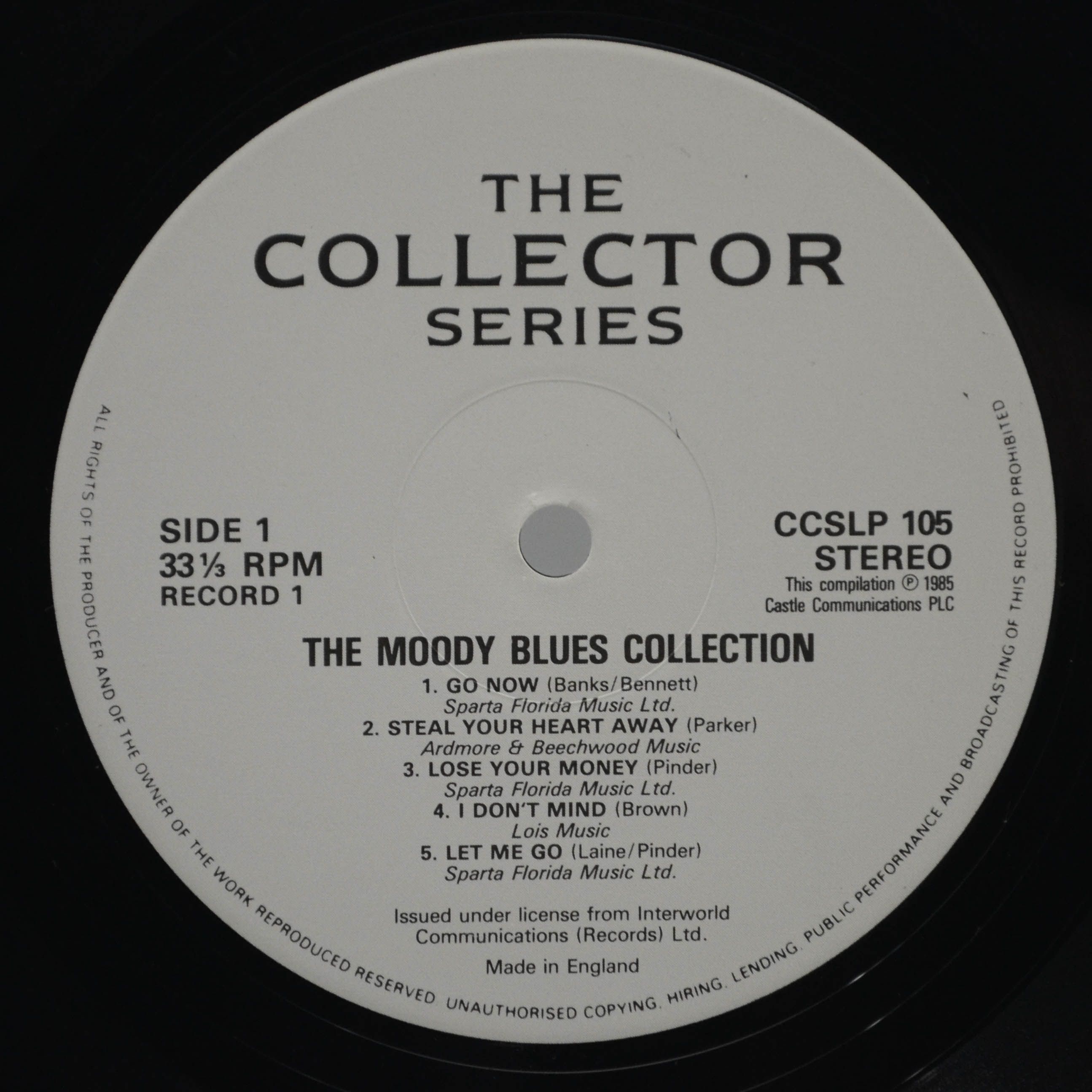 Moody Blues — Collection (2LP, UK), 1985
