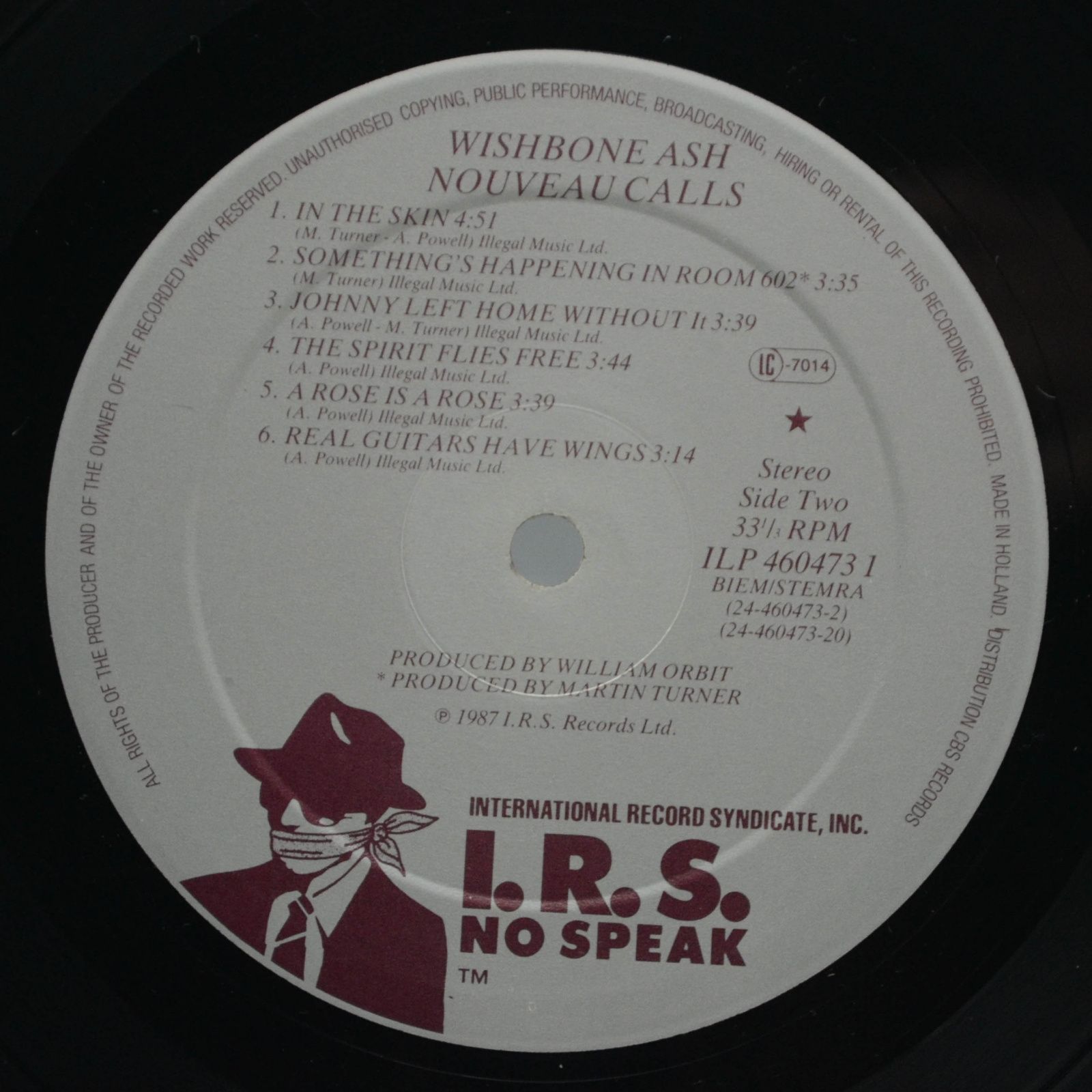 Wishbone Ash — Nouveau Calls, 1987