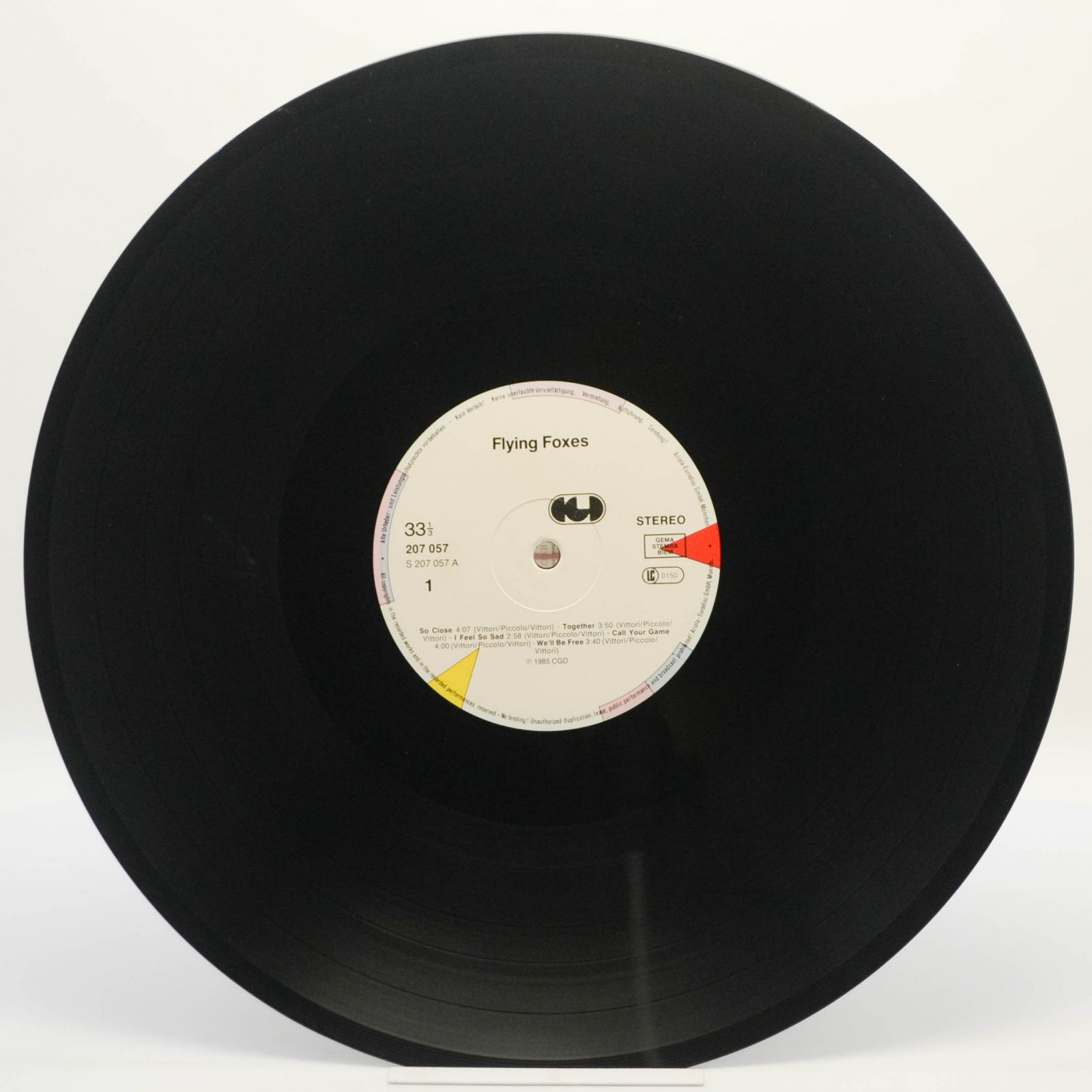 Flying Foxes — Flying Foxes, 1985