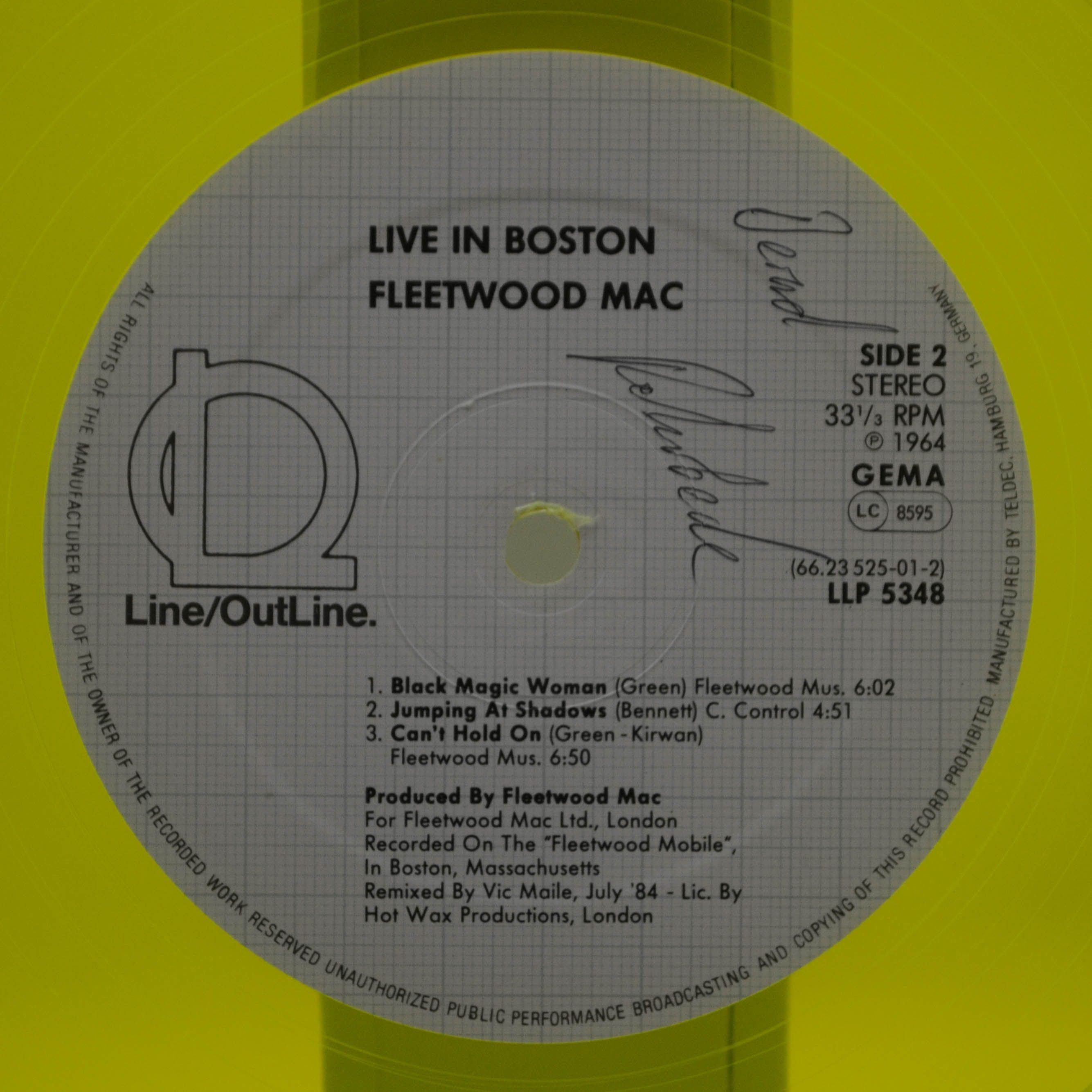 Fleetwood Mac — Live In Boston, 1984