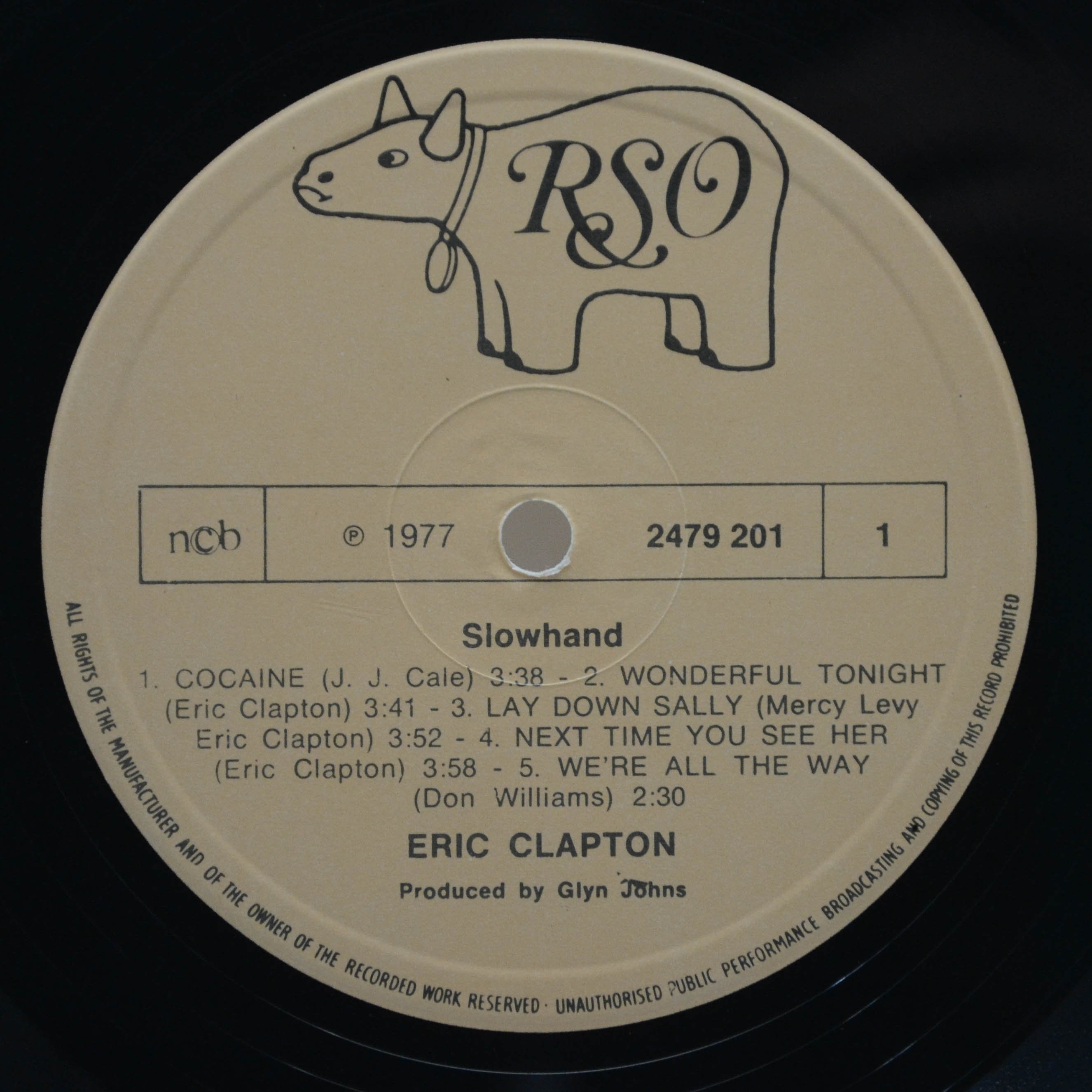 Eric Clapton — Slowhand, 1977