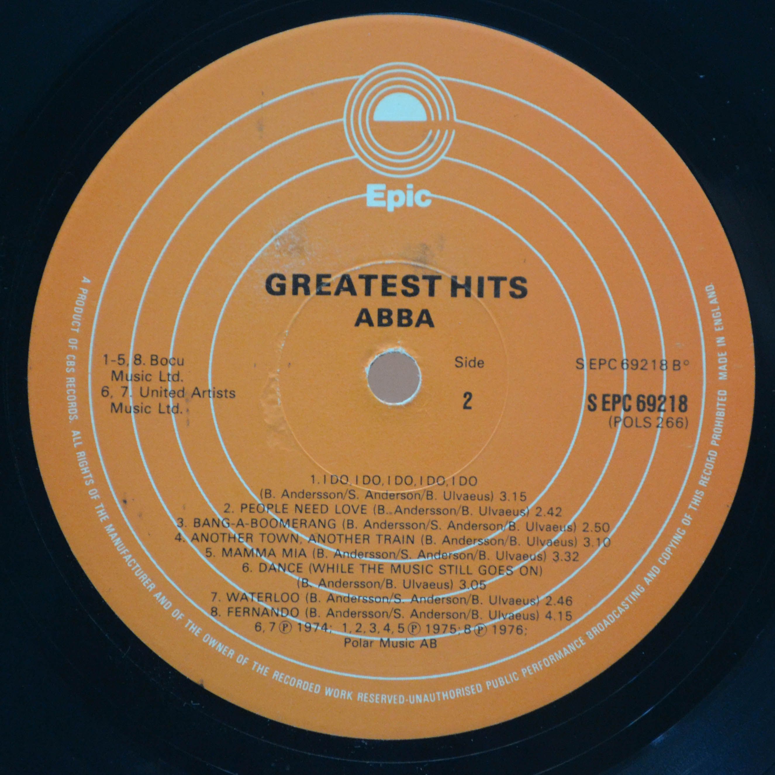 ABBA — Greatest Hits (UK), 1976
