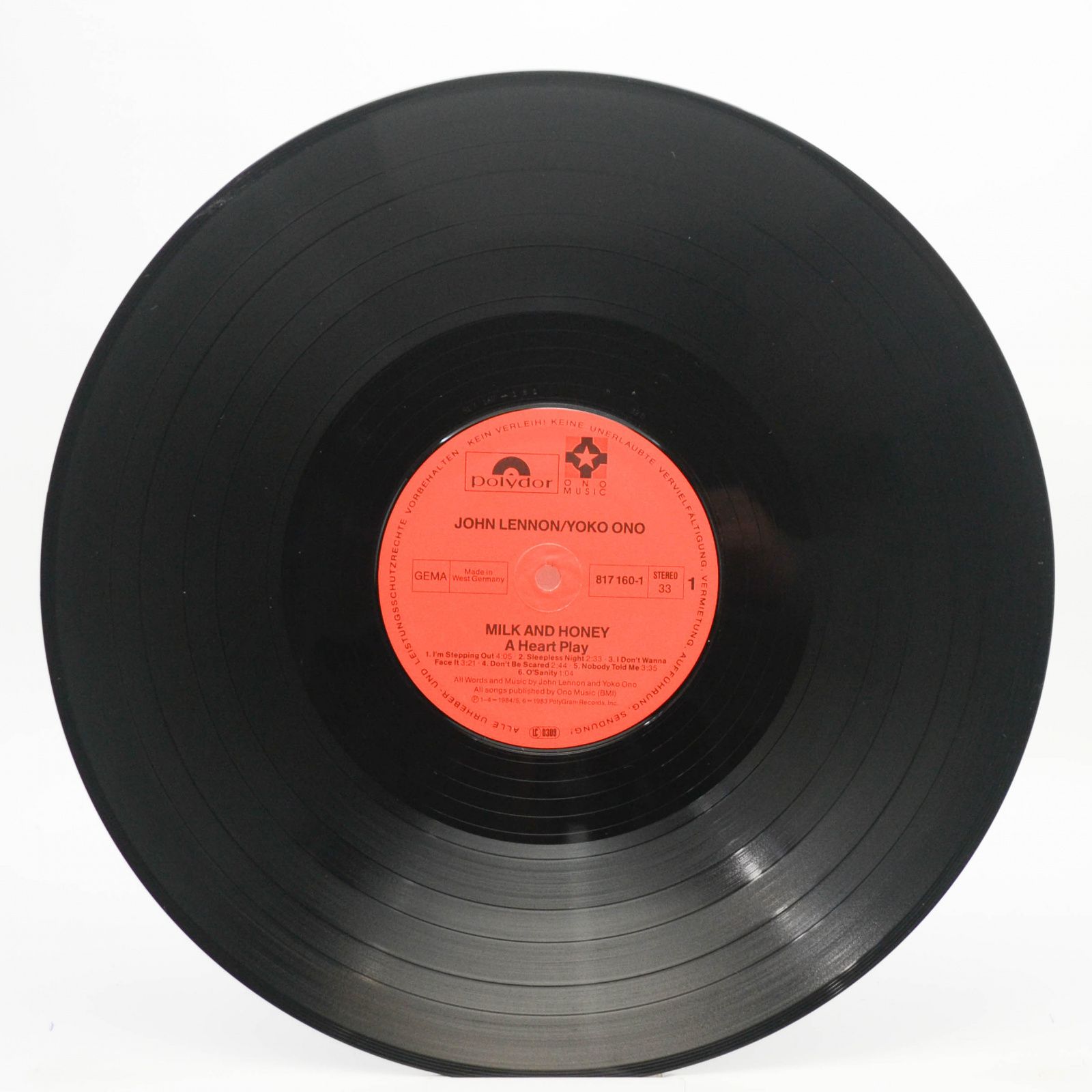 John Lennon & Yoko Ono — Milk And Honey, 1984