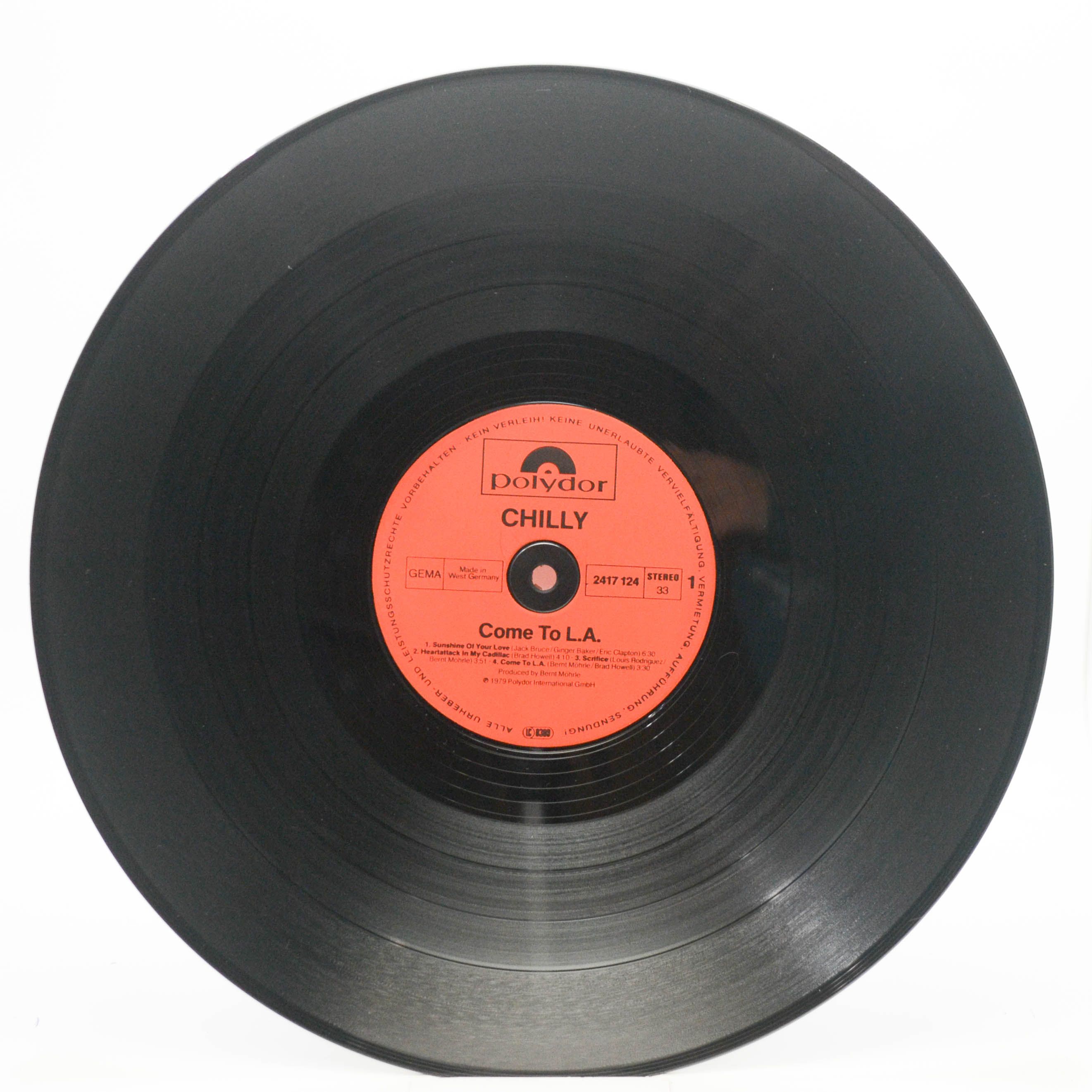 Chilly — Come To L.A., 1979