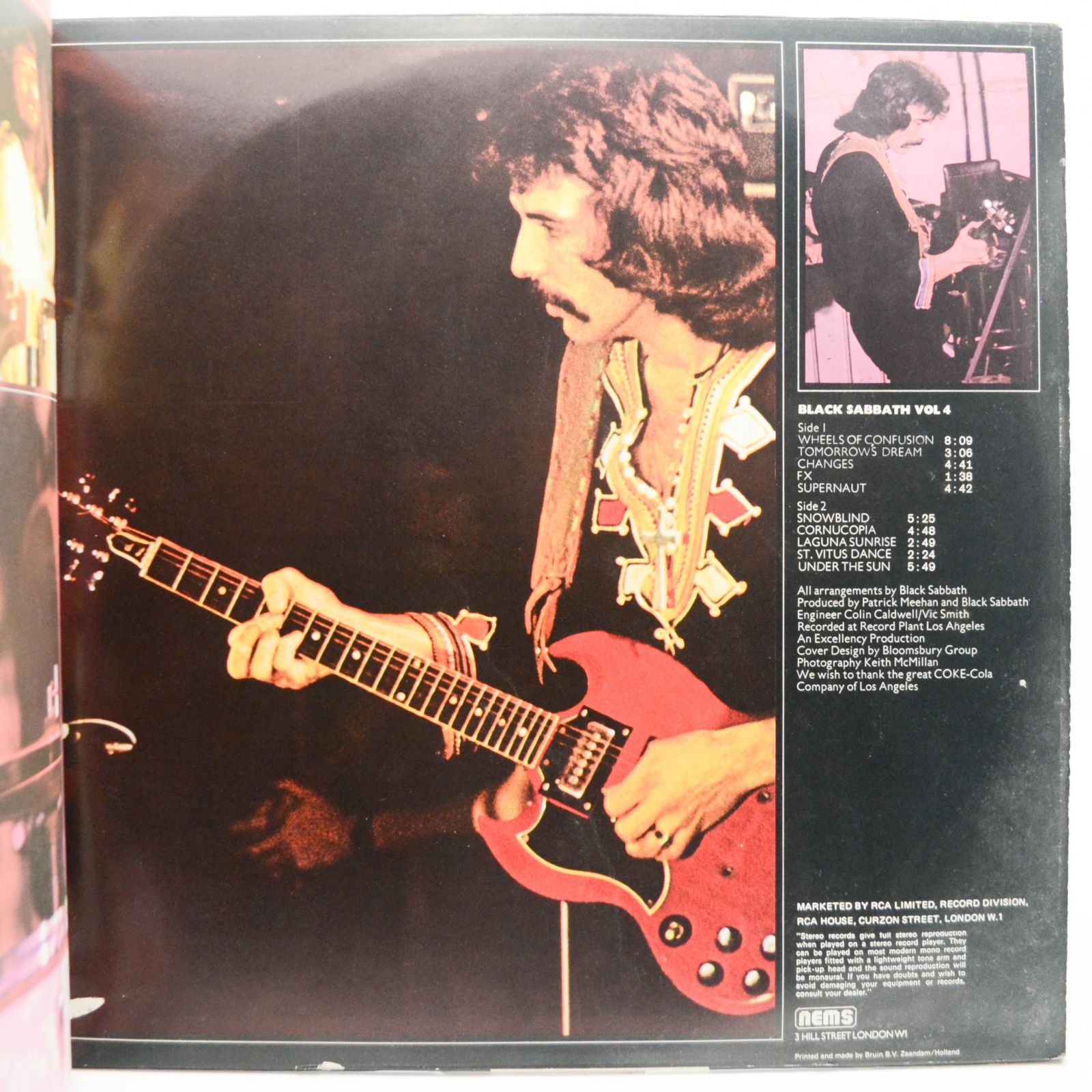 Black Sabbath — Black Sabbath Vol 4 (booklet), 1972