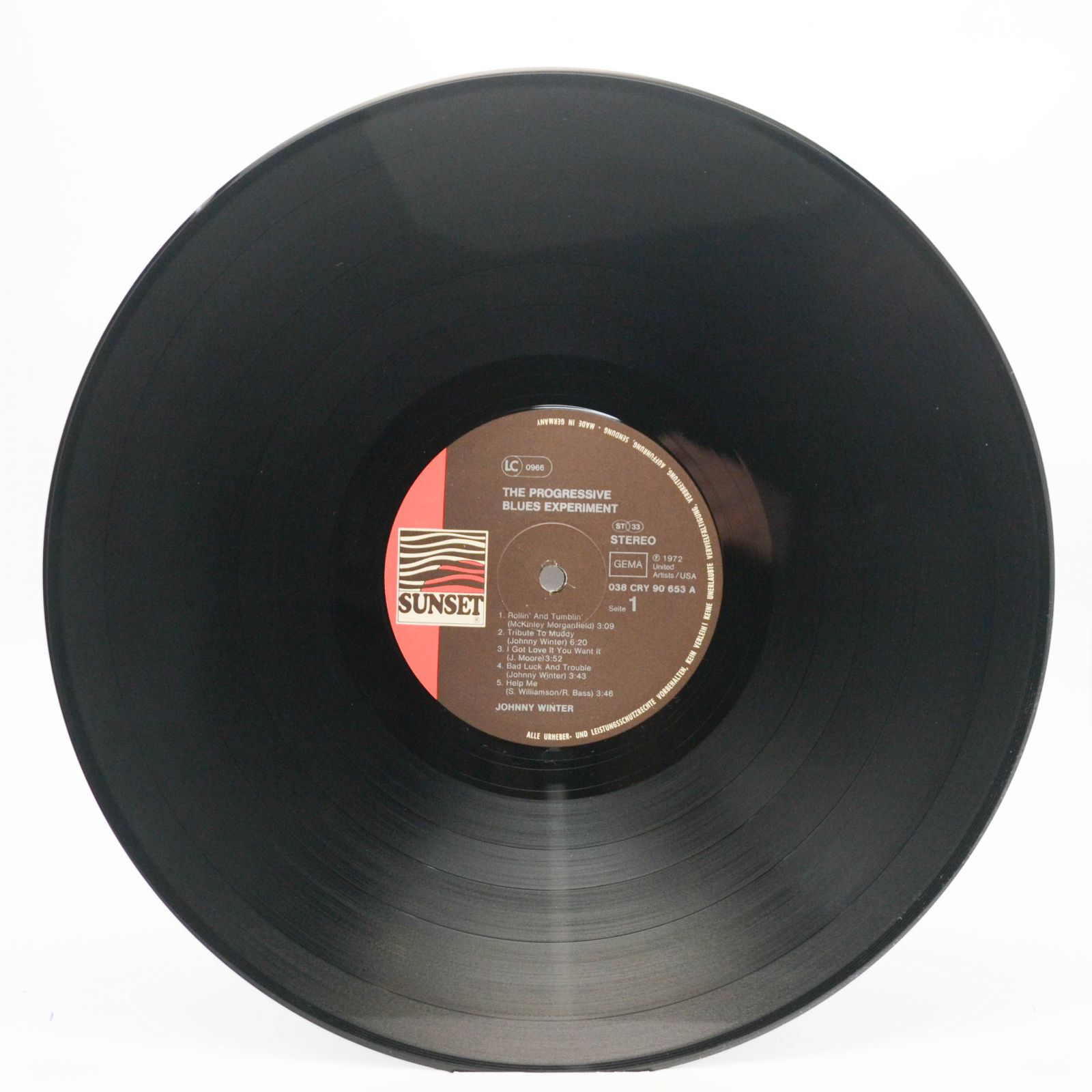 Johnny Winter — The Progressive Blues Experiment, 1968