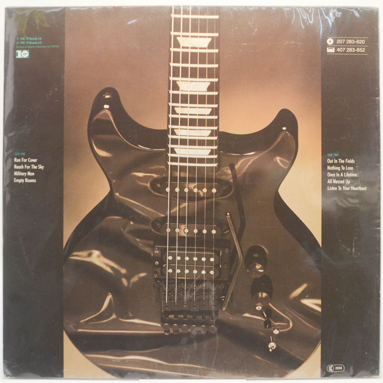 Gary Moore — Run For Cover, 1985