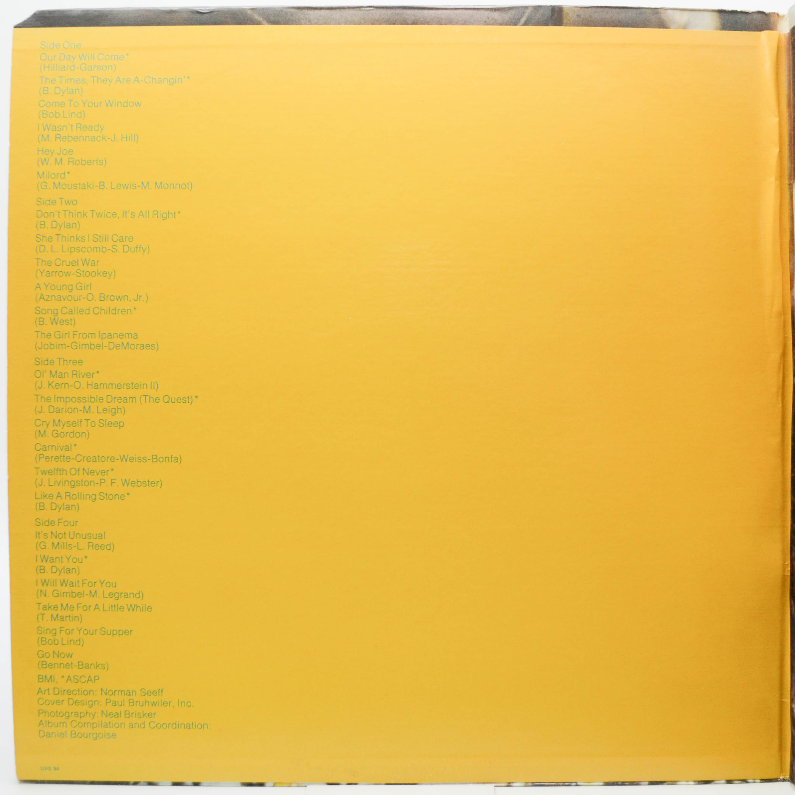 Cher — Superpak Vol. II (2LP, 1-st, USA), 1972