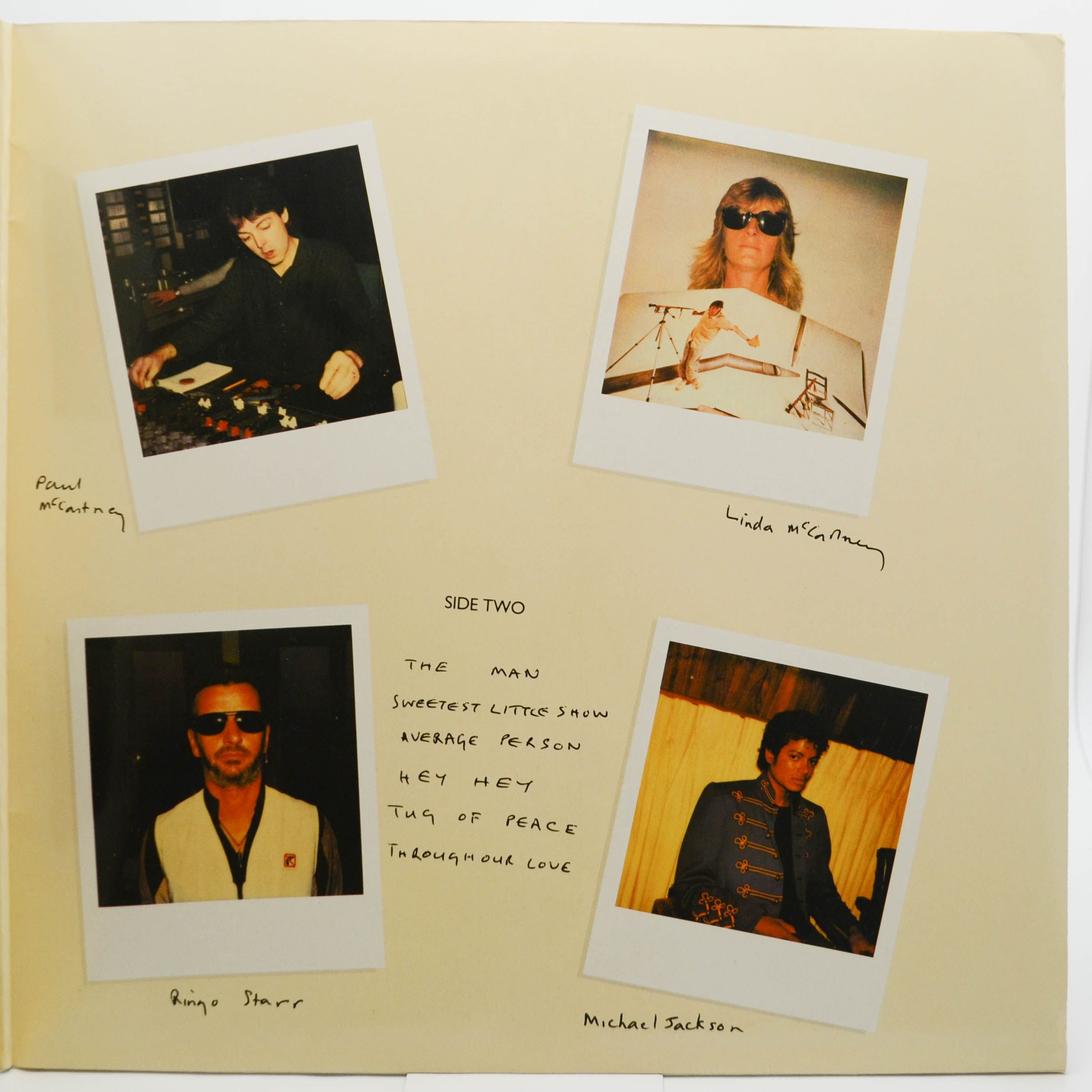 Paul McCartney — Pipes Of Peace, 1983