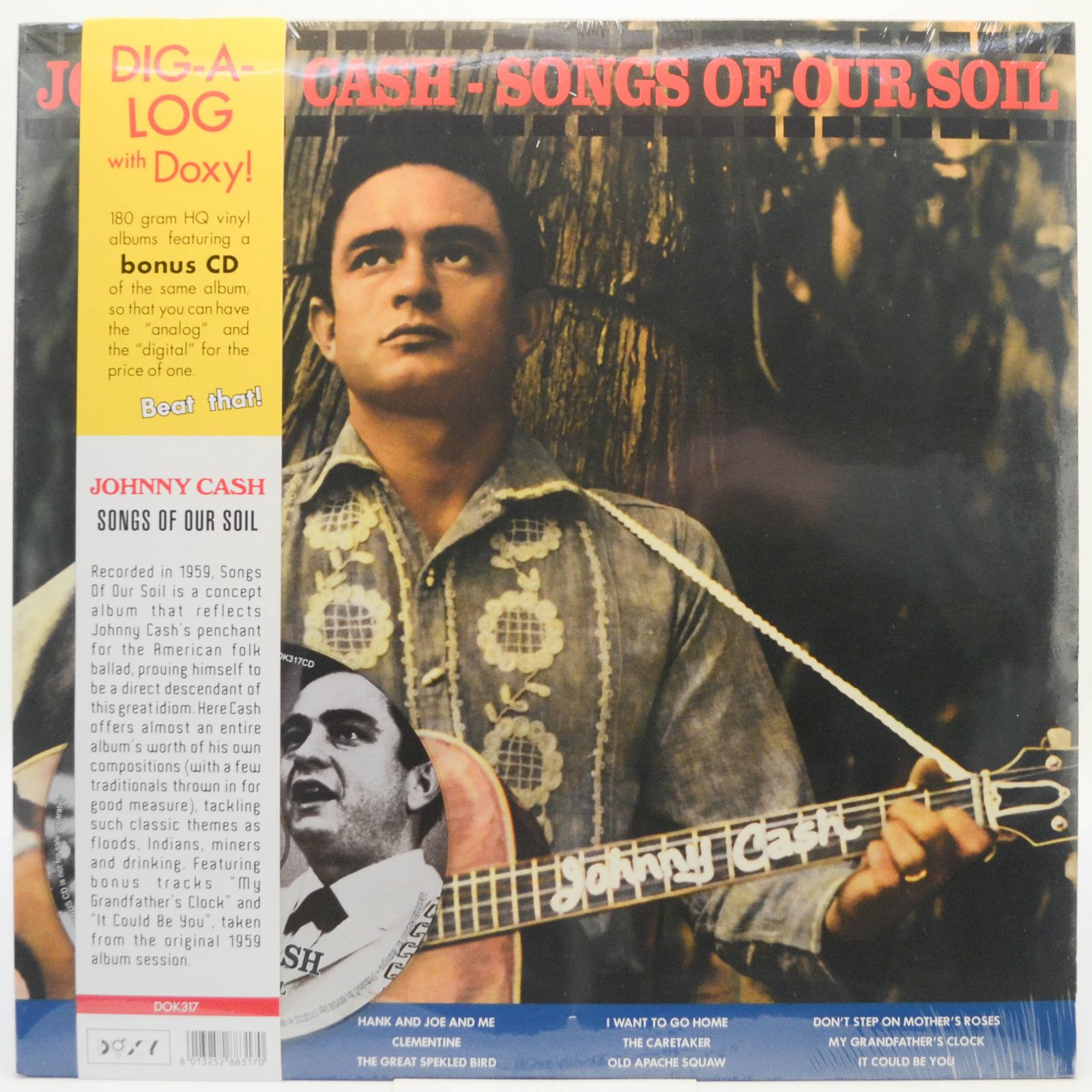 Johnny Cash — Songs Of Our Soil (LP+CD), 2012