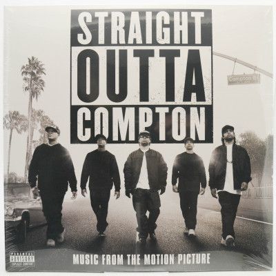 Straight Outta Compton (Music From The Motion Picture) (2LP, 1-st, USA), 2016