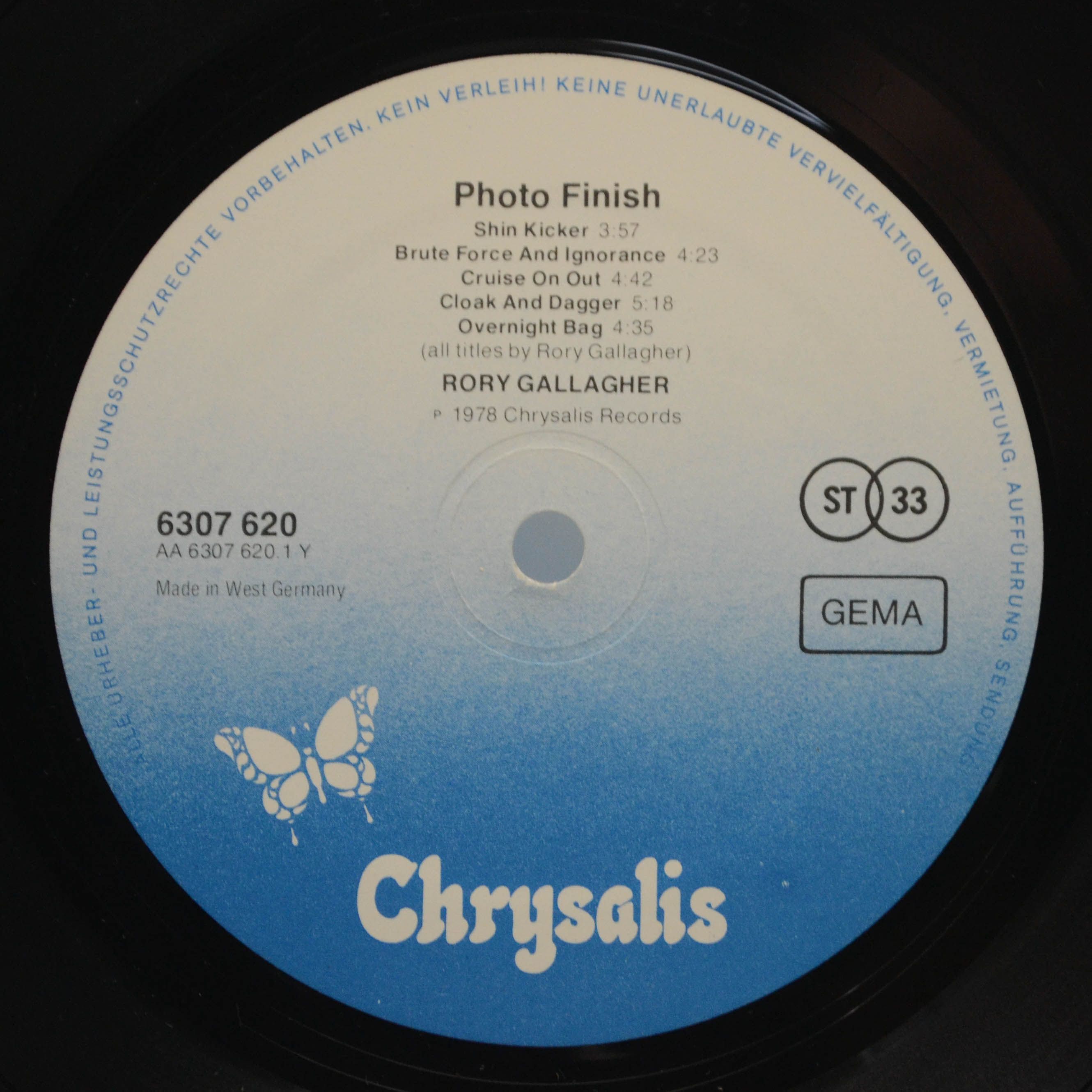 Rory Gallagher — Photo-Finish, 1978