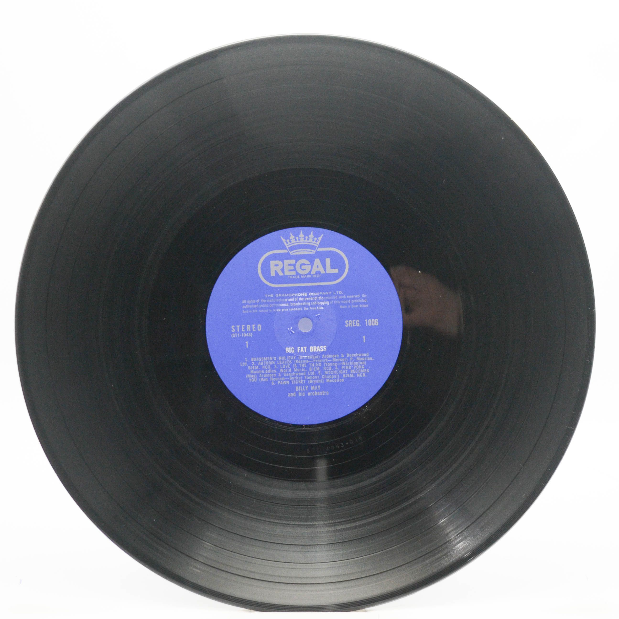 Billy May — Big Fat Brass (UK), 1958