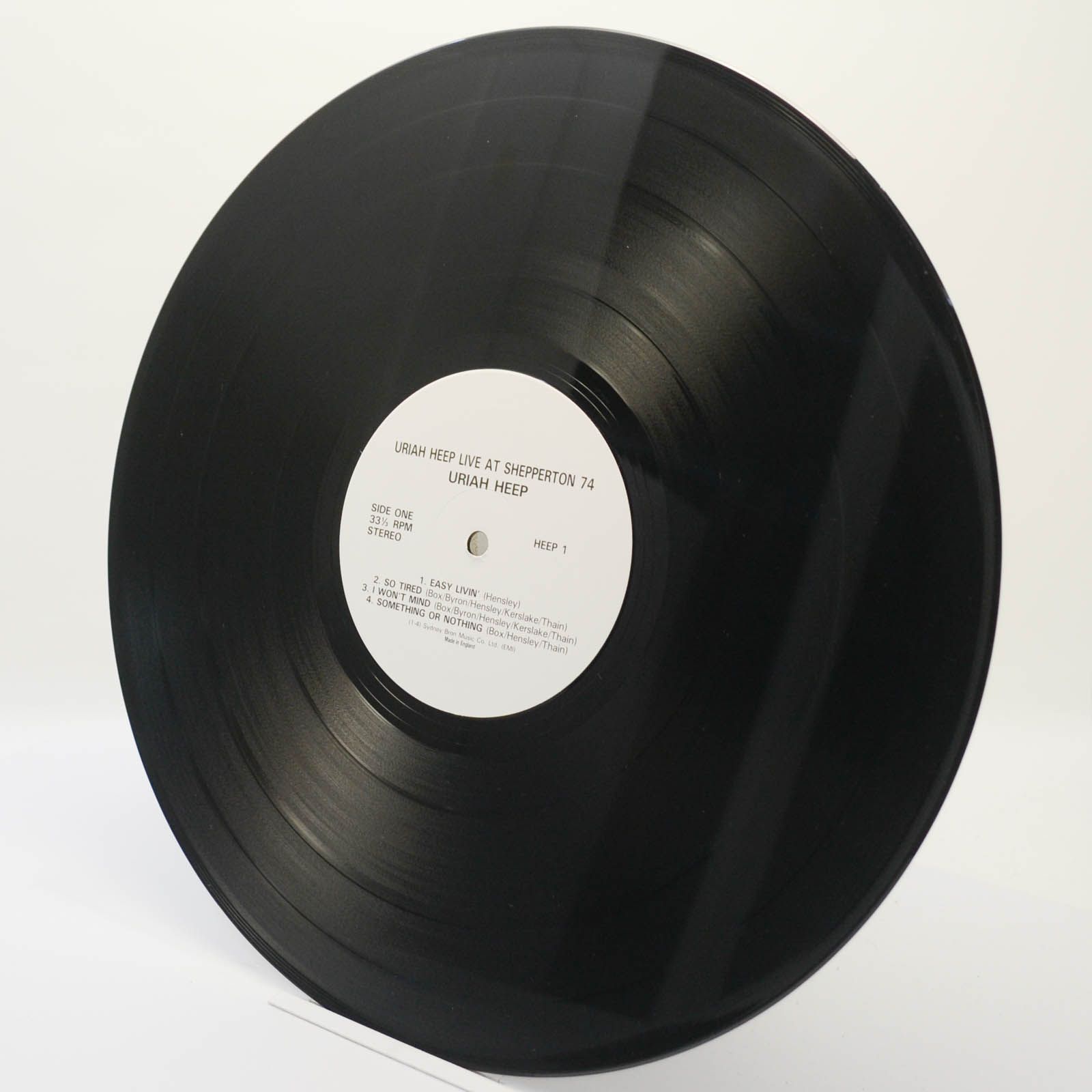 Uriah Heep — Live At Shepperton '74 (UK), 1986