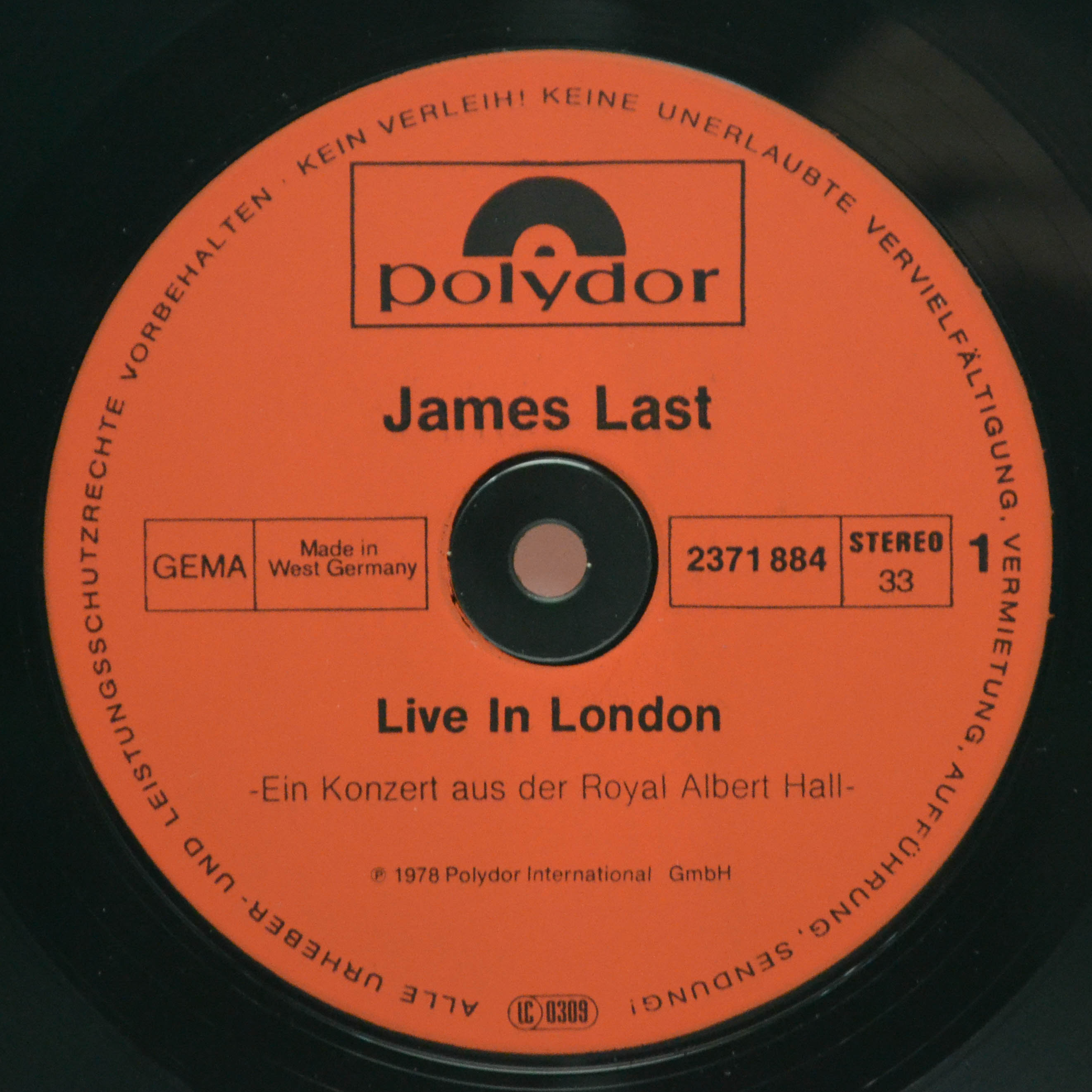James Last — Live In London, 1978