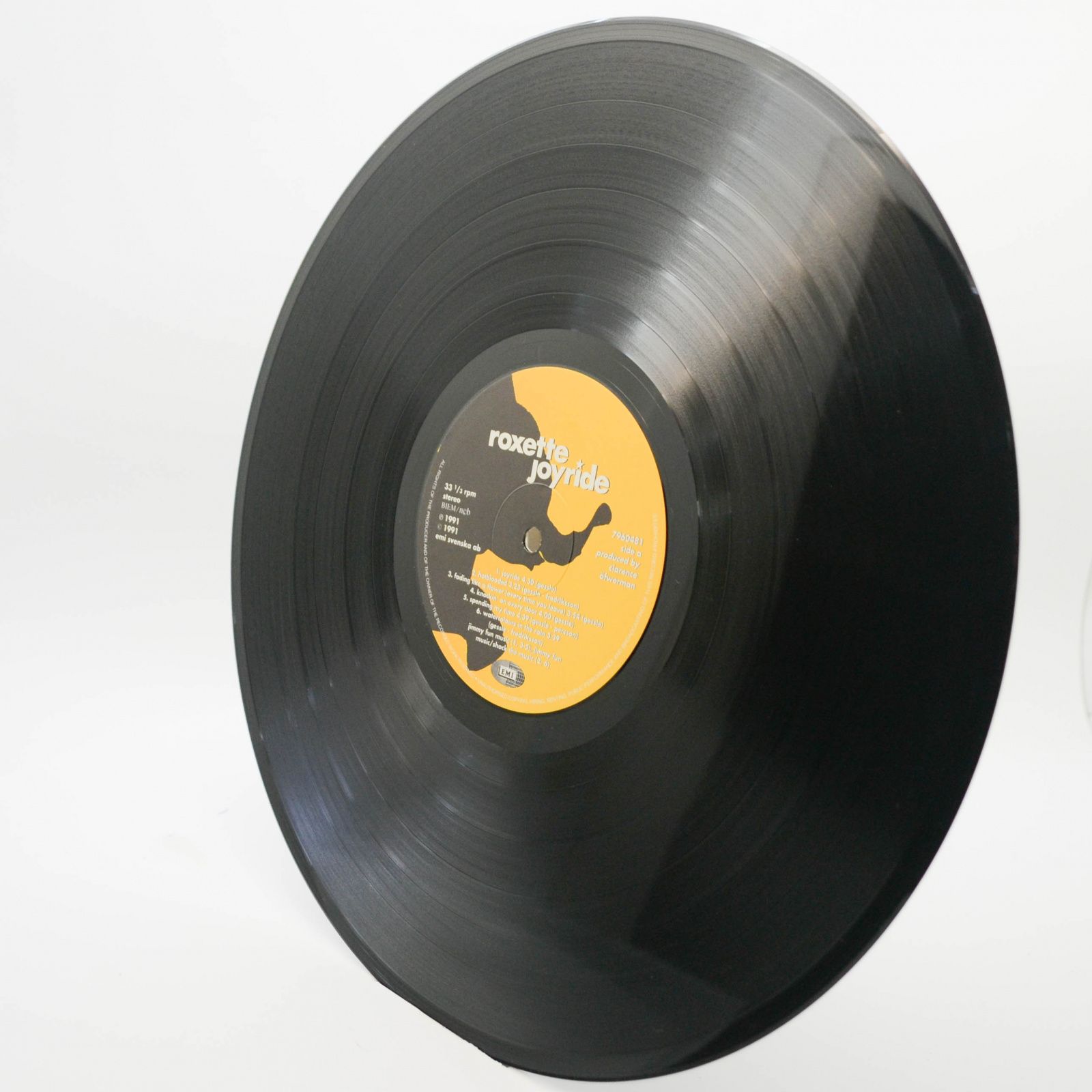 Roxette — Joyride (1-st, Sweden), 1991