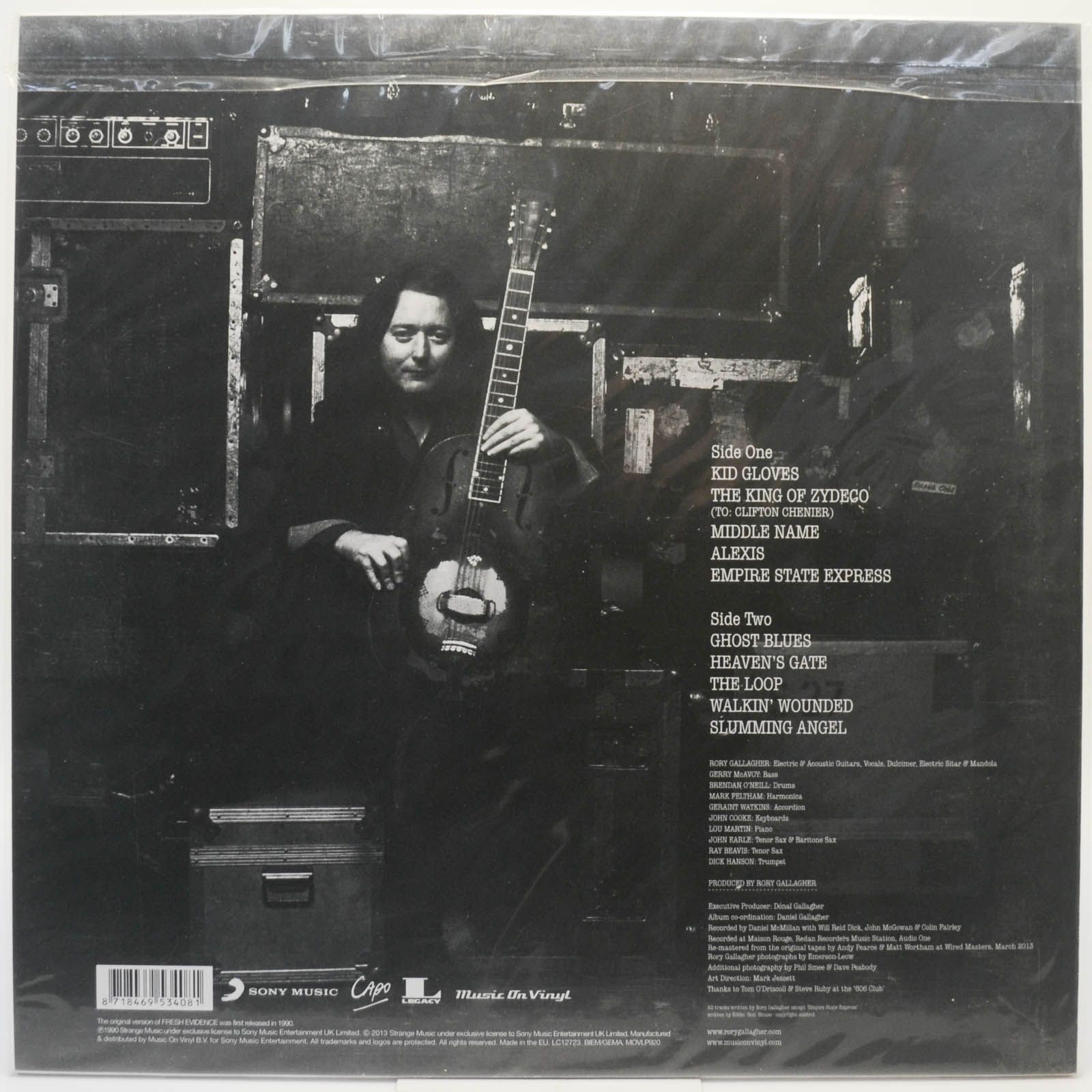 Rory Gallagher — Fresh Evidence, 1990