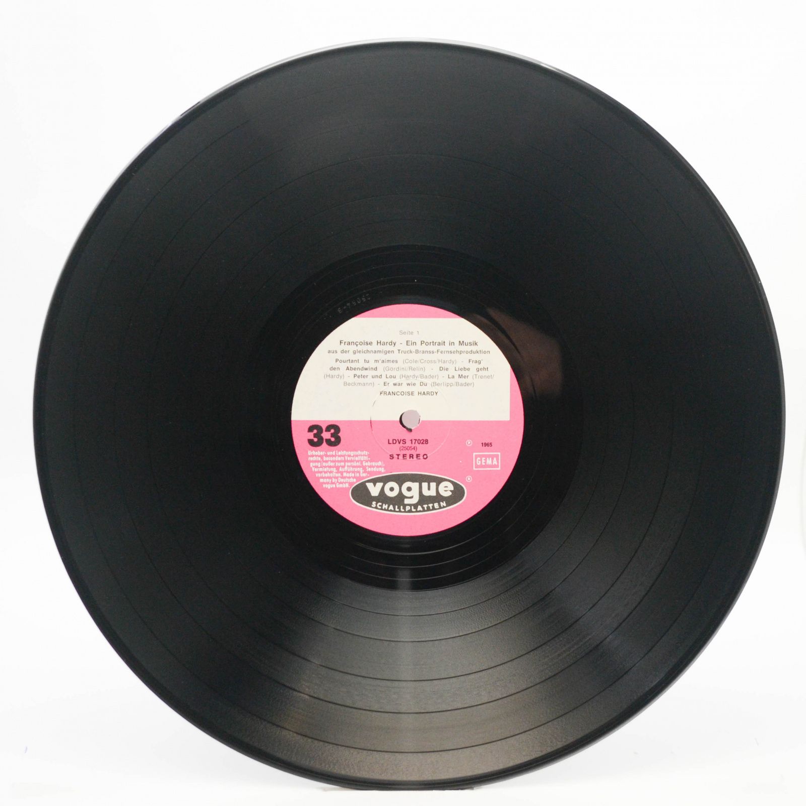 Françoise Hardy — Portrait In Musik, 1965