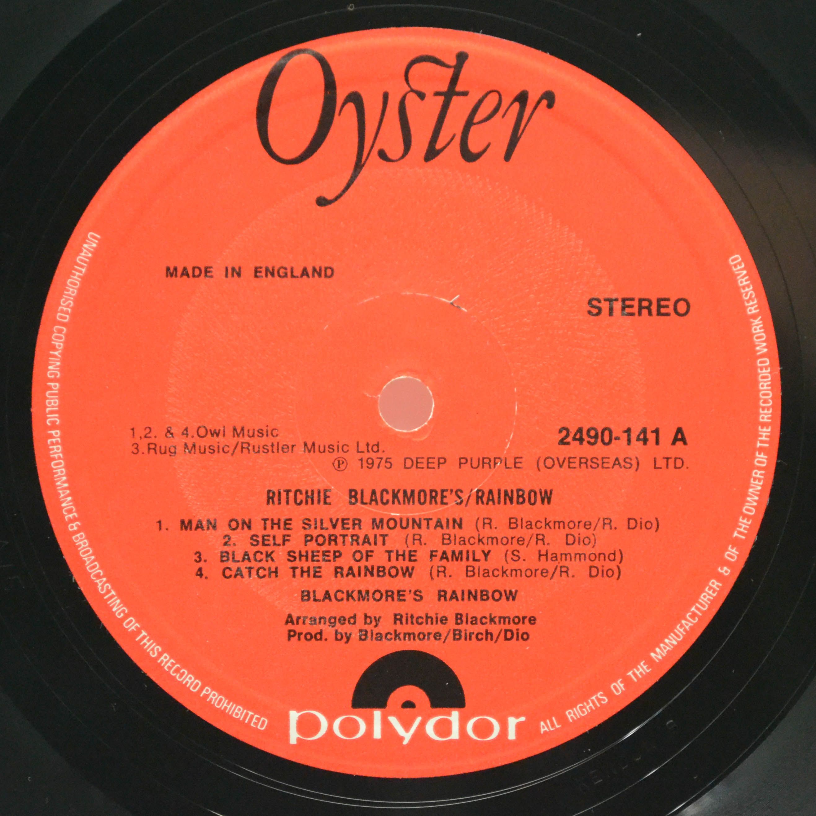 Rainbow — Ritchie Blackmore's Rainbow (UK), 1975