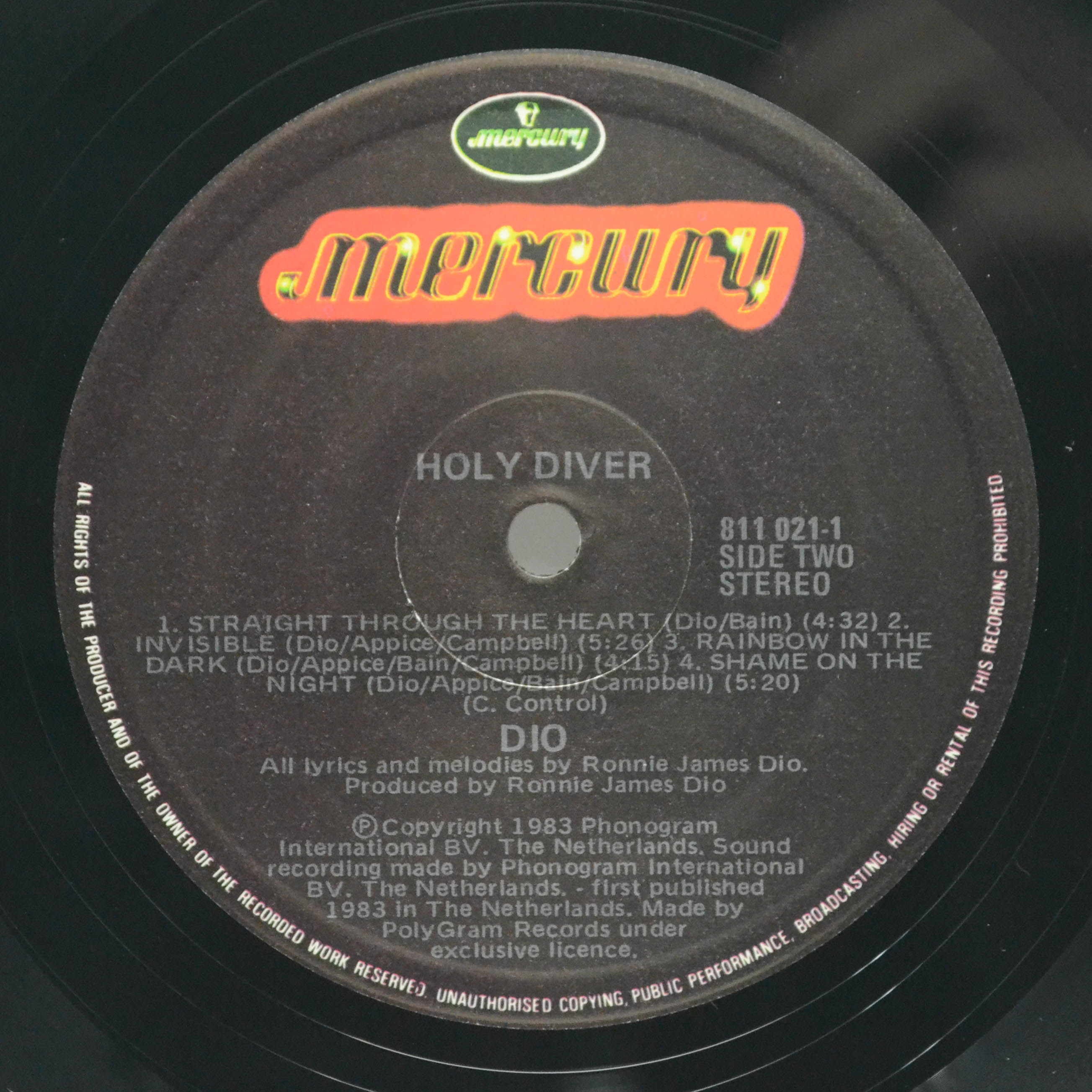 Dio — Holy Diver, 1983