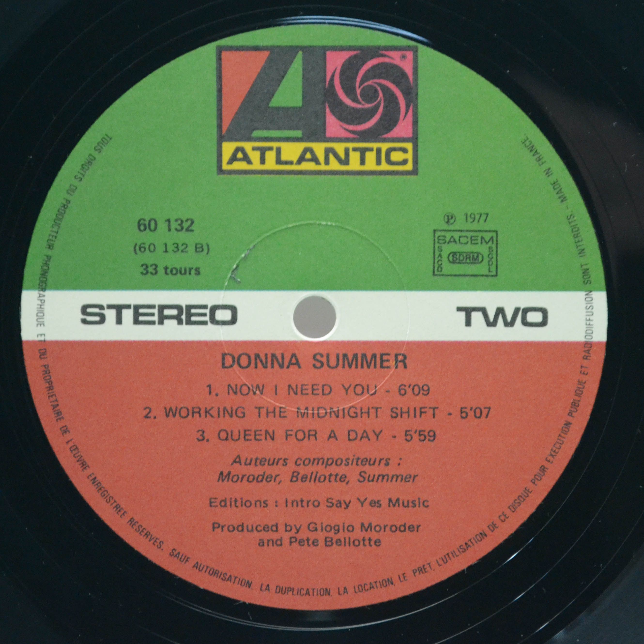 Donna Summer — Once Upon A Time... (2LP), 1977