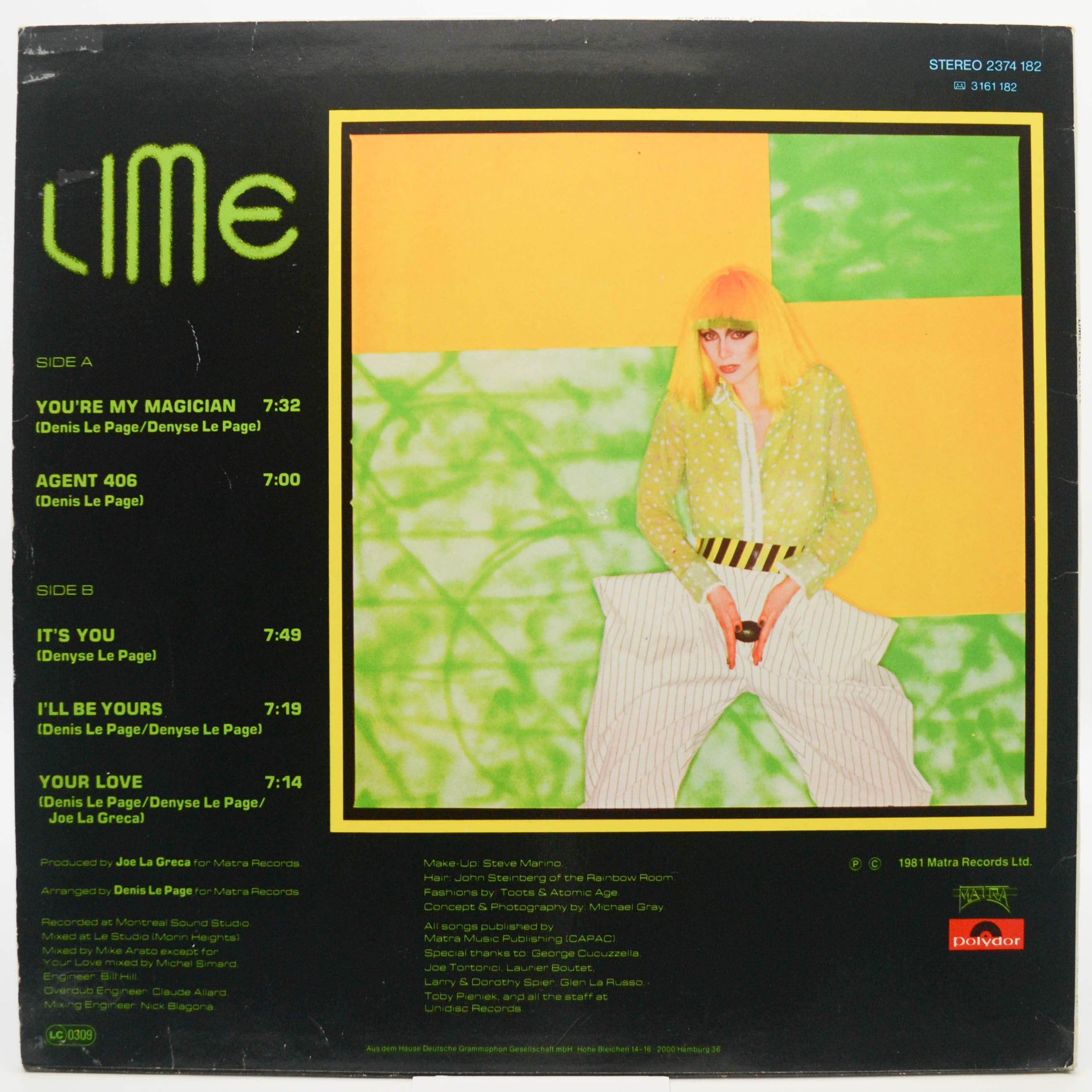 Lime — Your Love, 1981