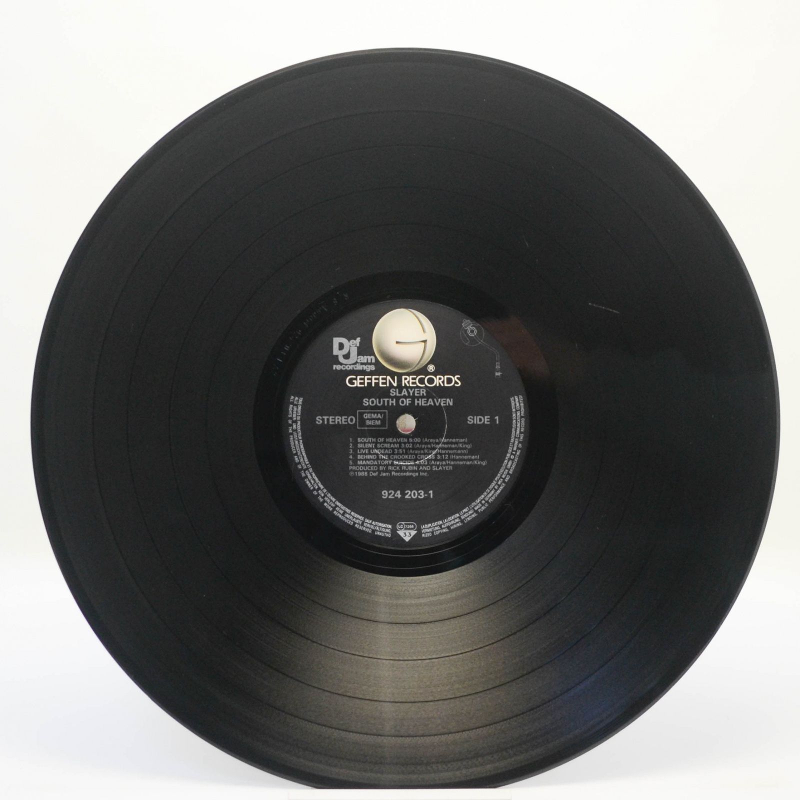 Slayer — South Of Heaven, 1988