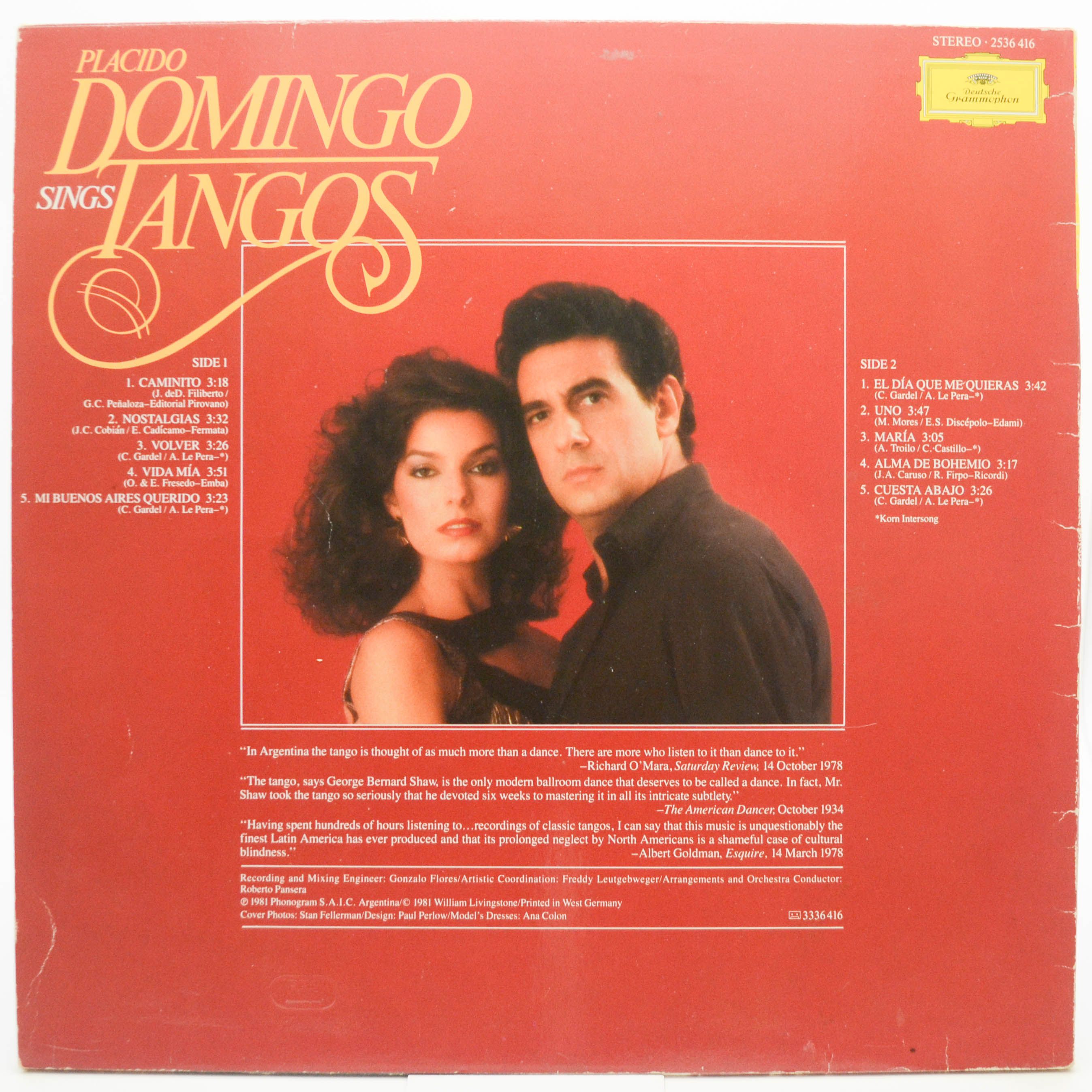 Placido Domingo — Sings Tangos, 1981