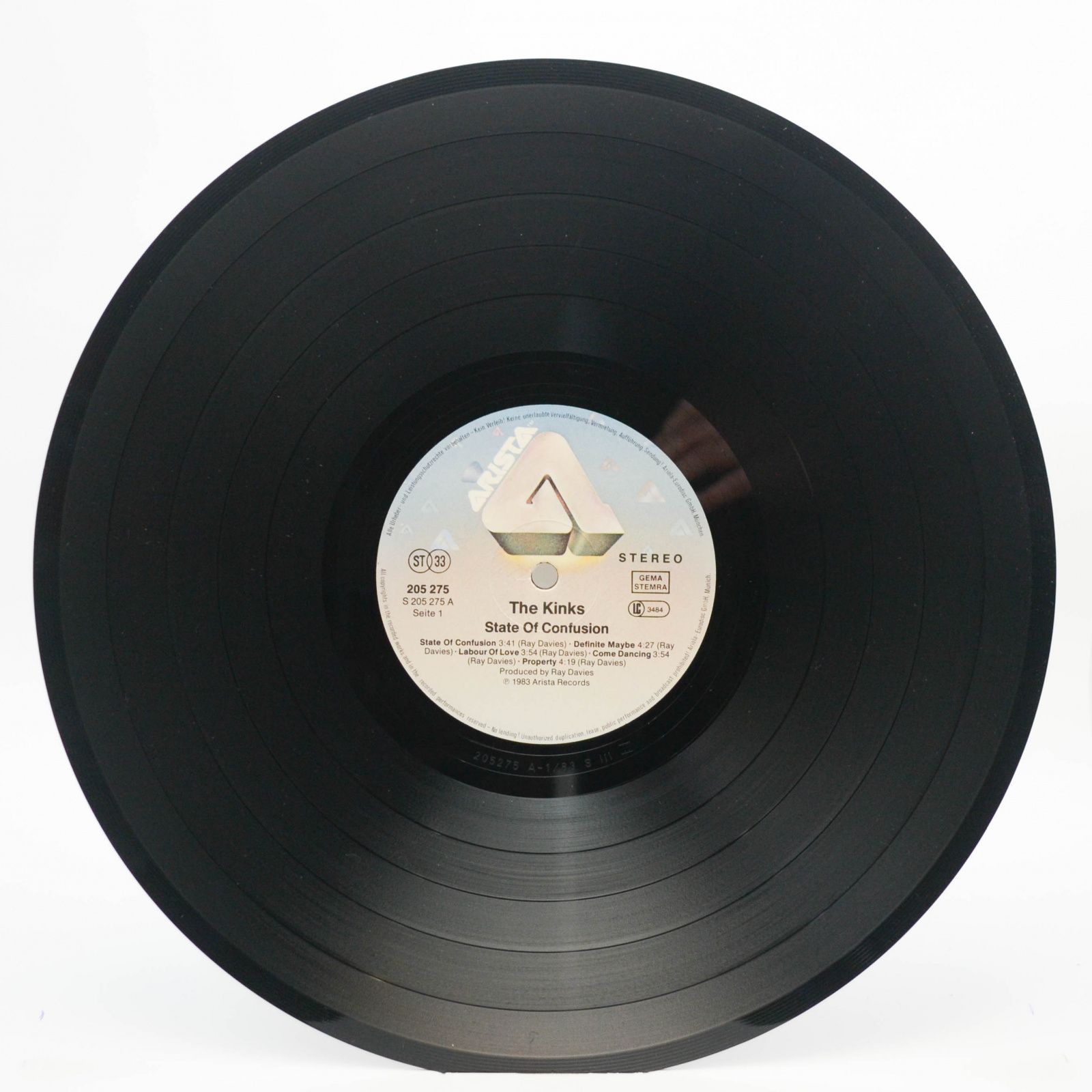 Kinks — State Of Confusion, 1983