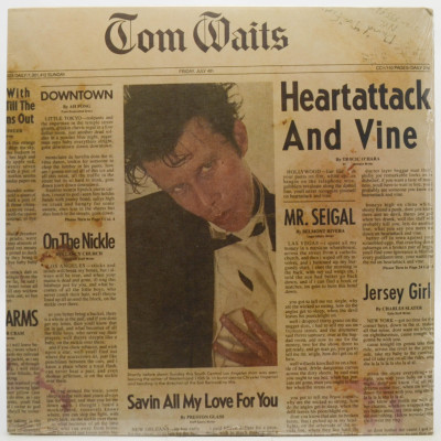 Виниловая пластинка Heartattack And Vine, 1980