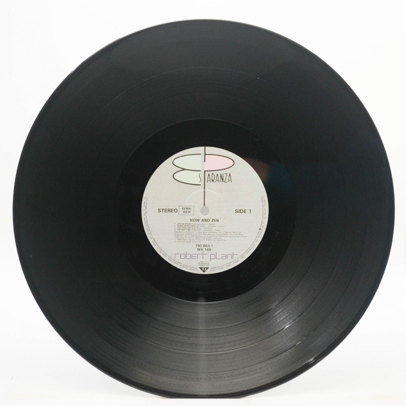 Robert Plant — Now And Zen, 1988