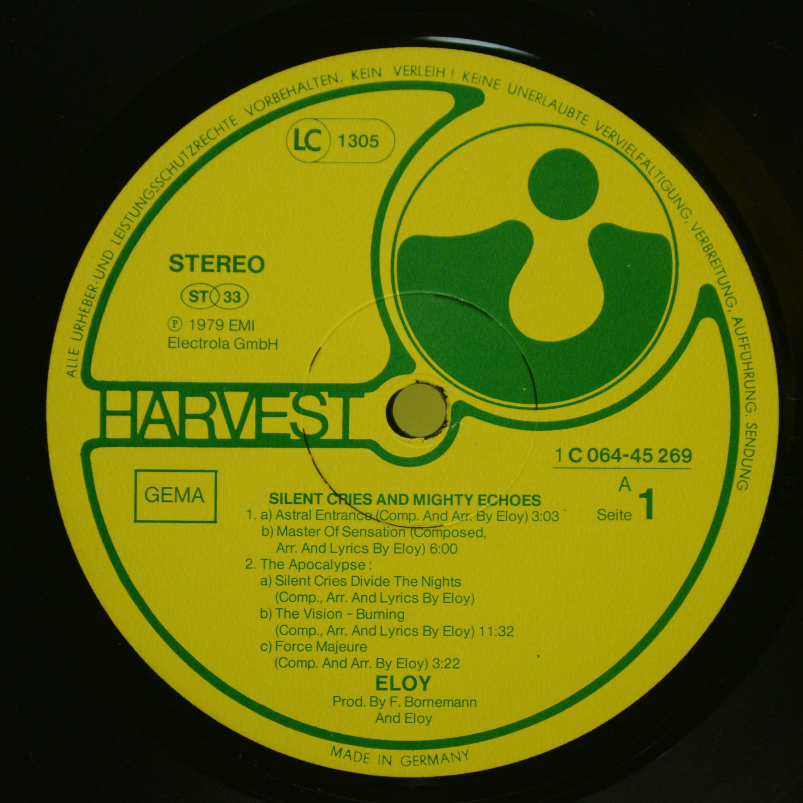 Eloy — Silent Cries And Mighty Echoes, 1979