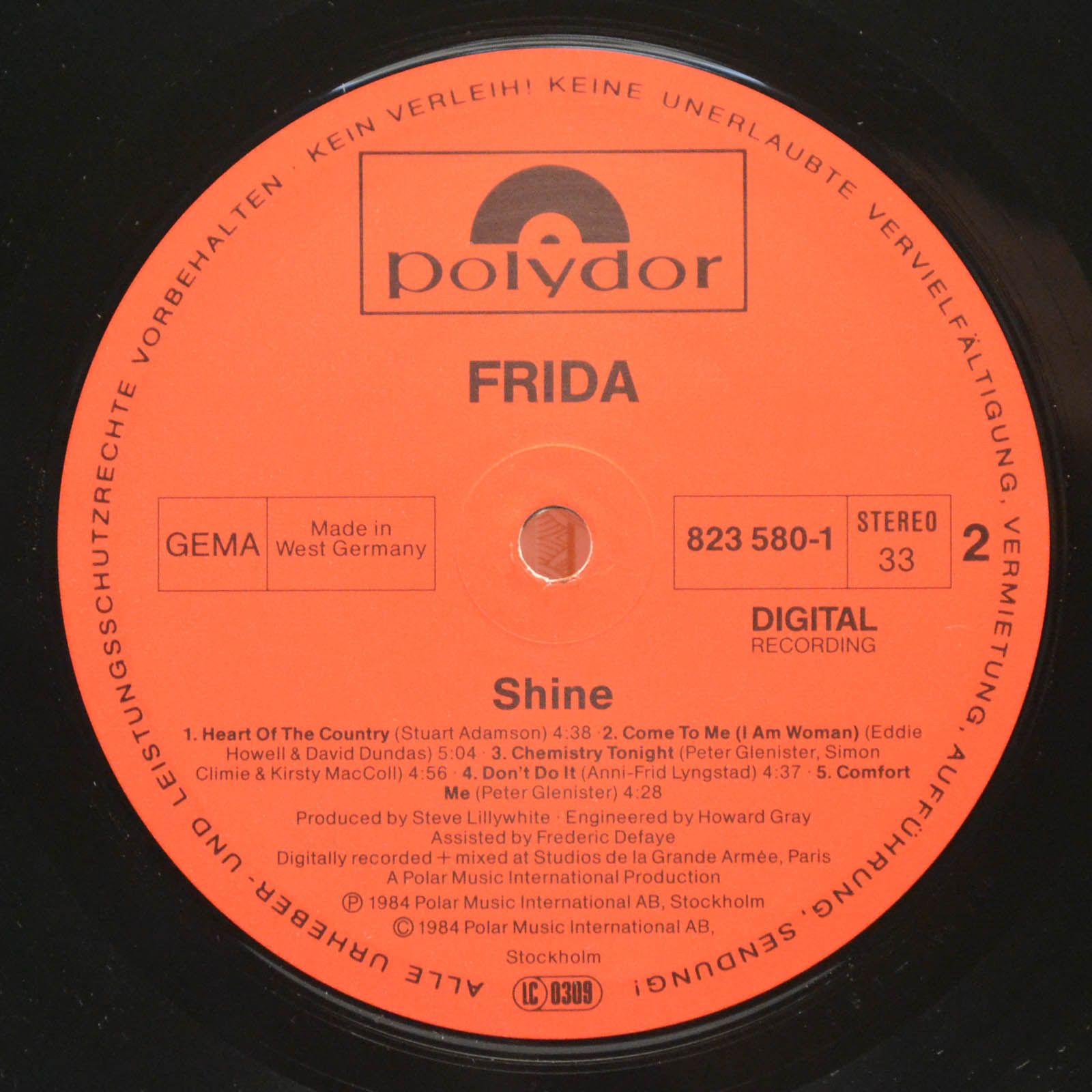 Frida — Shine, 1984