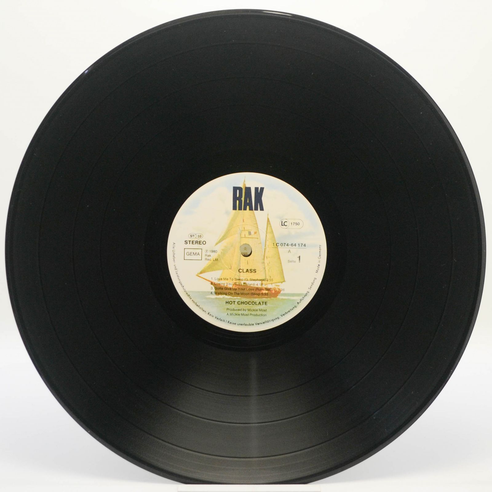 Hot Chocolate — Class, 1980