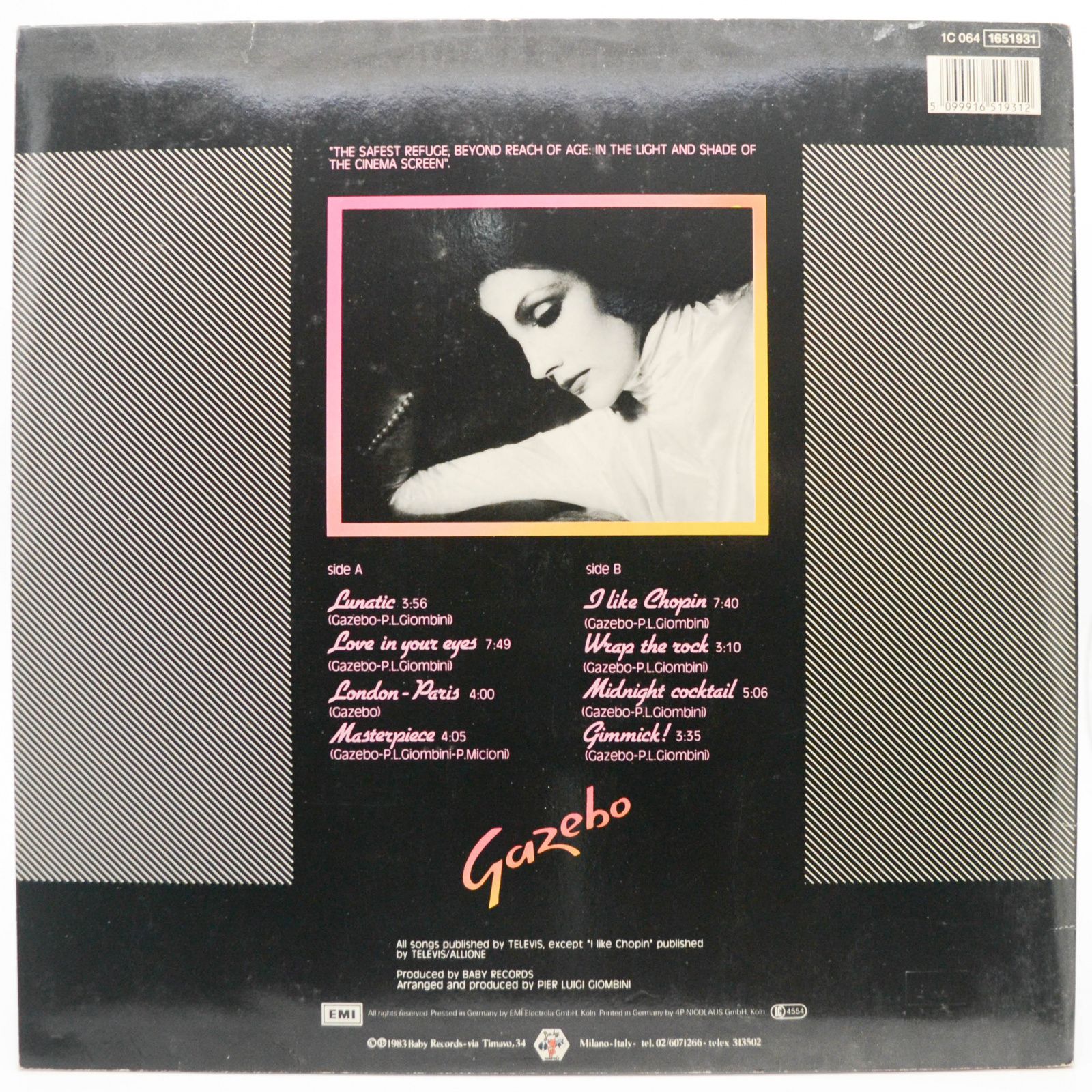 Gazebo — I Like Chopin, 1983