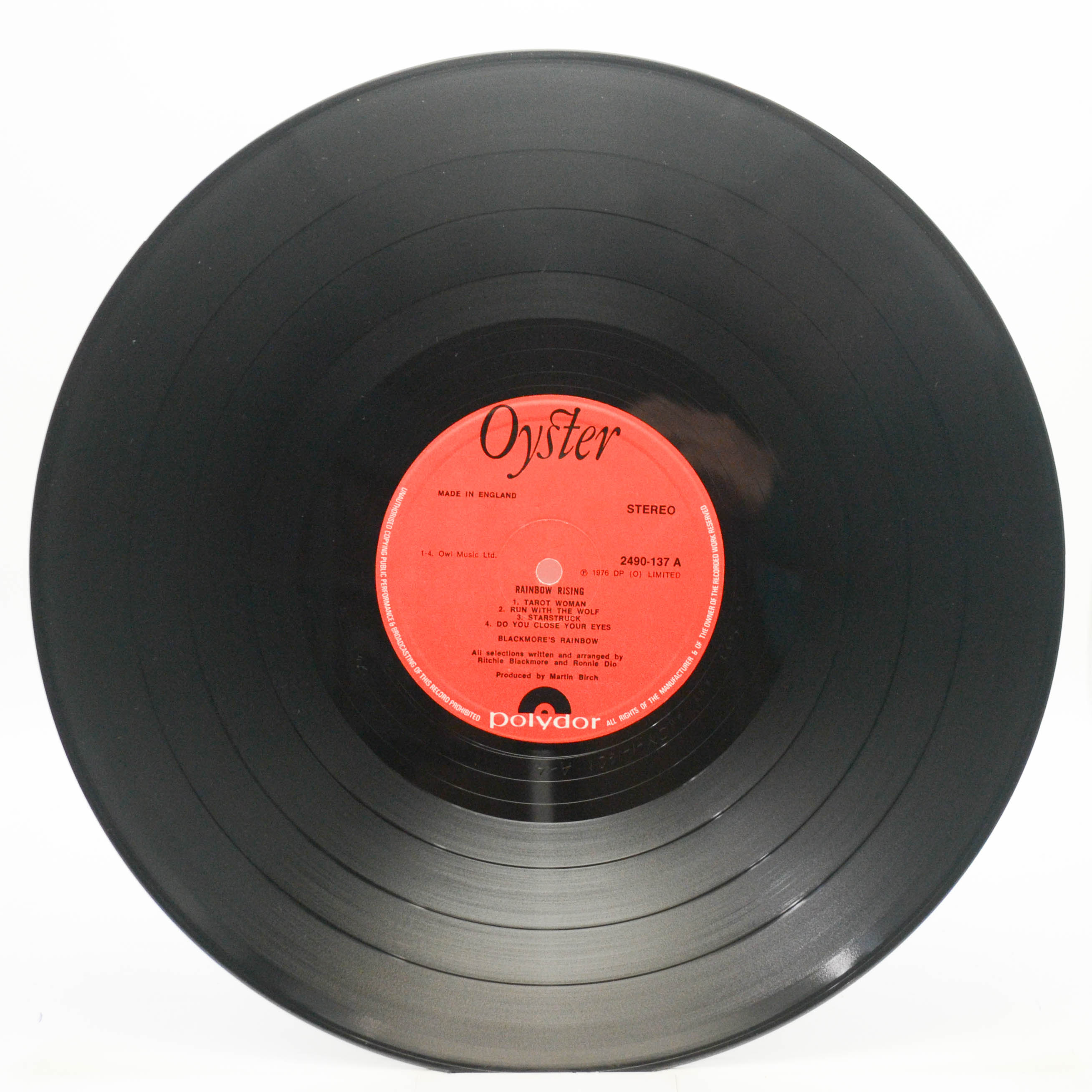 Rainbow — Rainbow Rising (1-st, UK), 1976