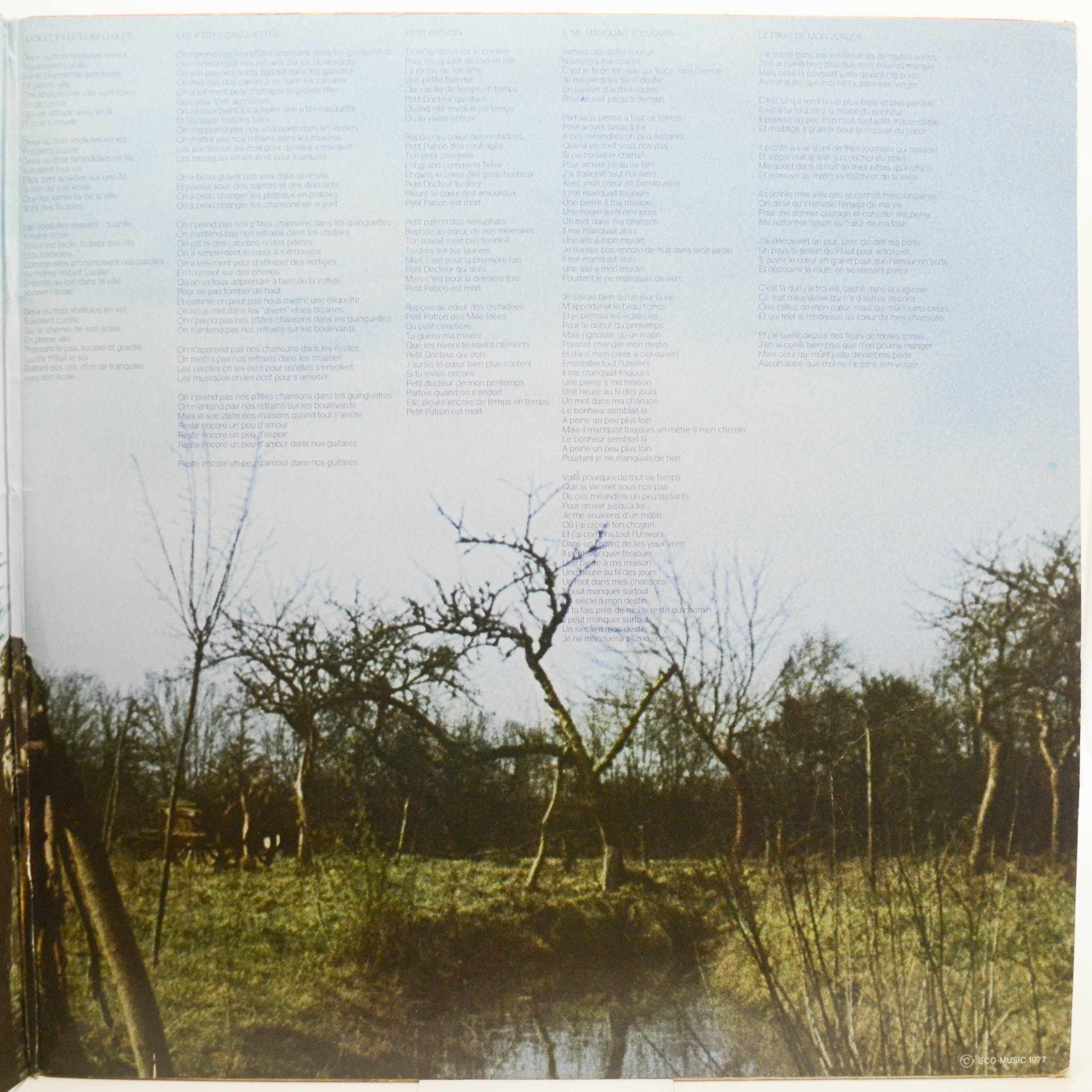 Yves Duteil — Yves Duteil (1-st, France), 1977