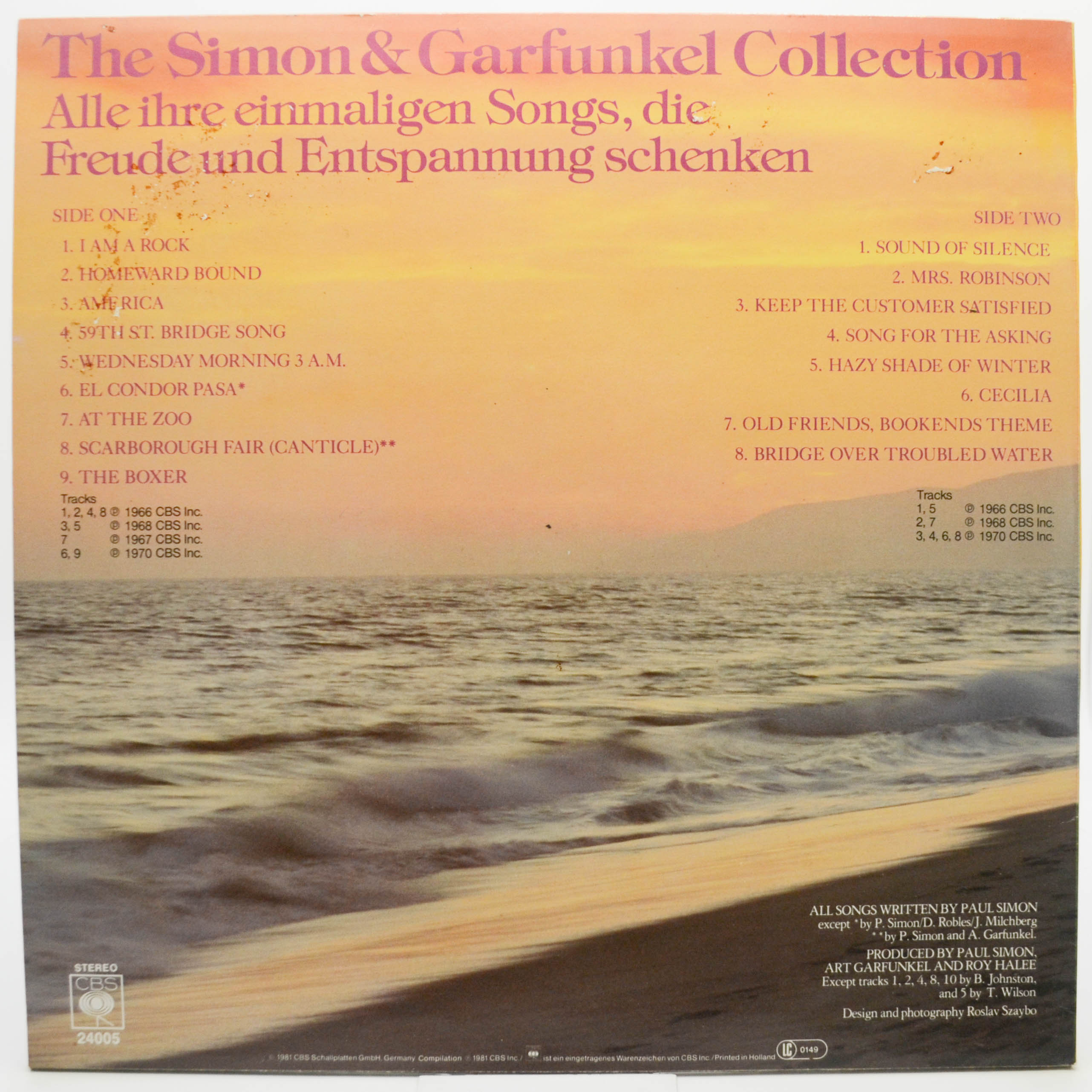 Simon & Garfunkel — The Simon & Garfunkel Collection, 1981