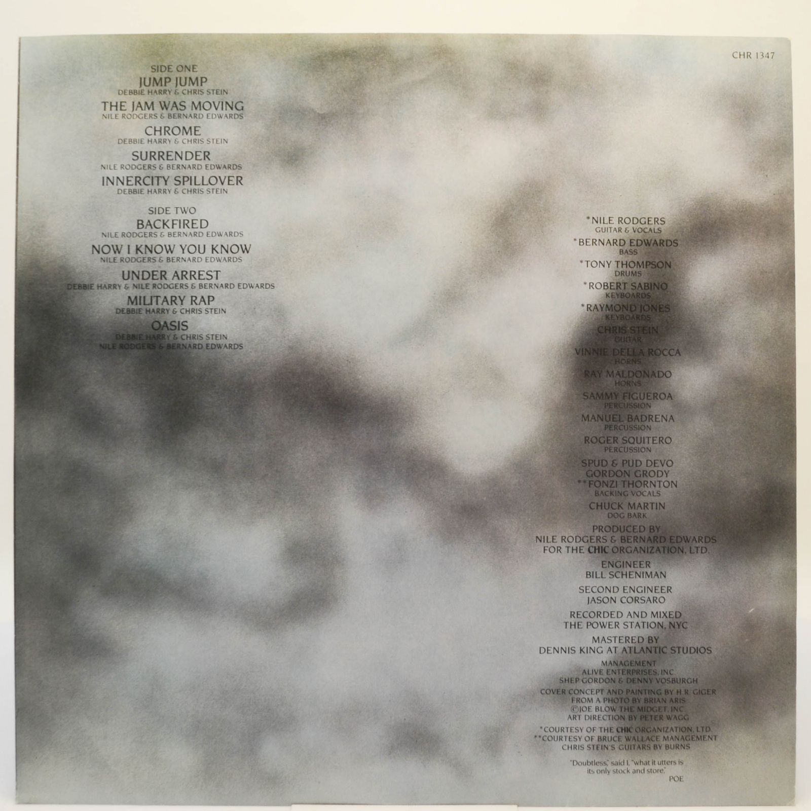 Debbie Harry — KooKoo, 1981