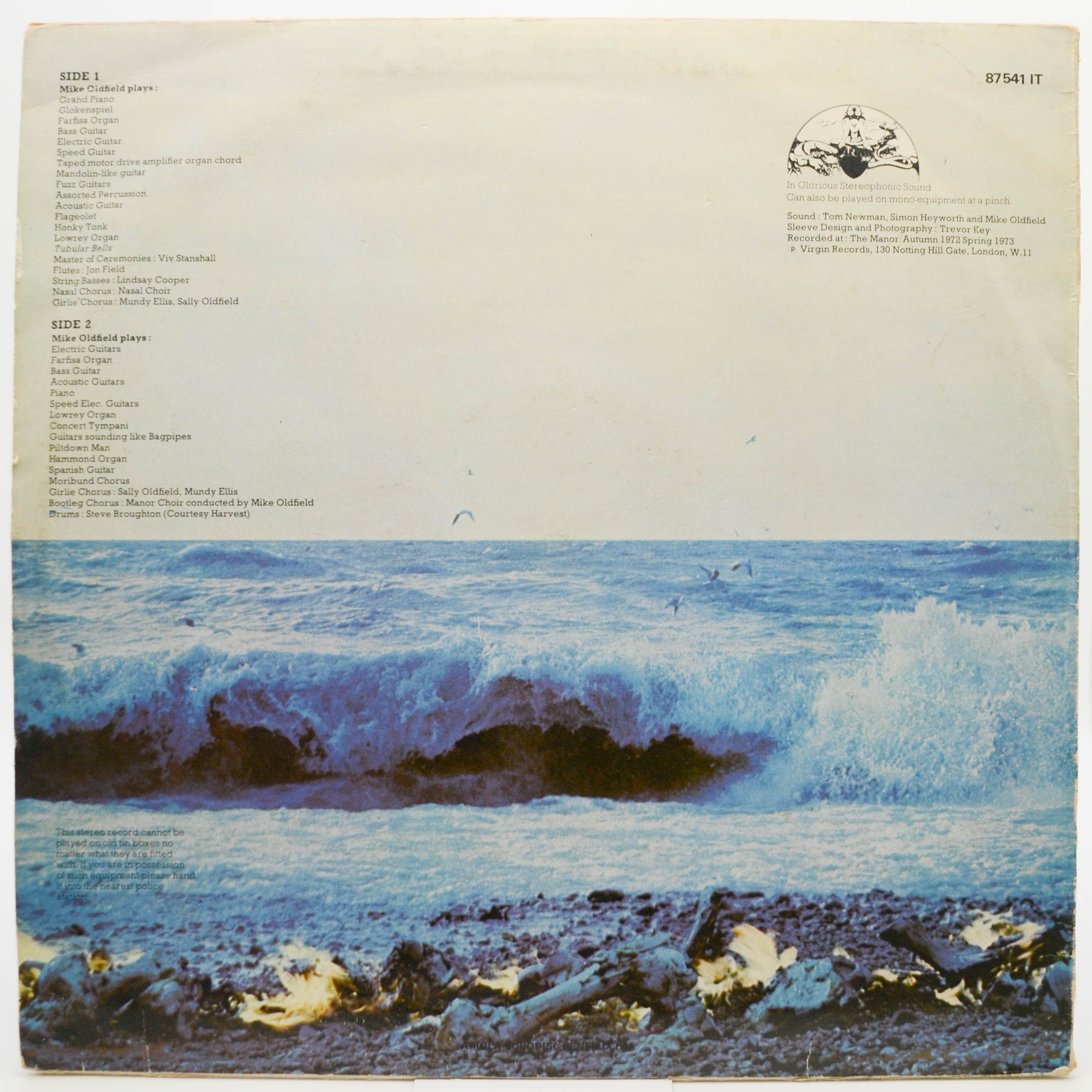 Mike Oldfield — Tubular Bells, 1973