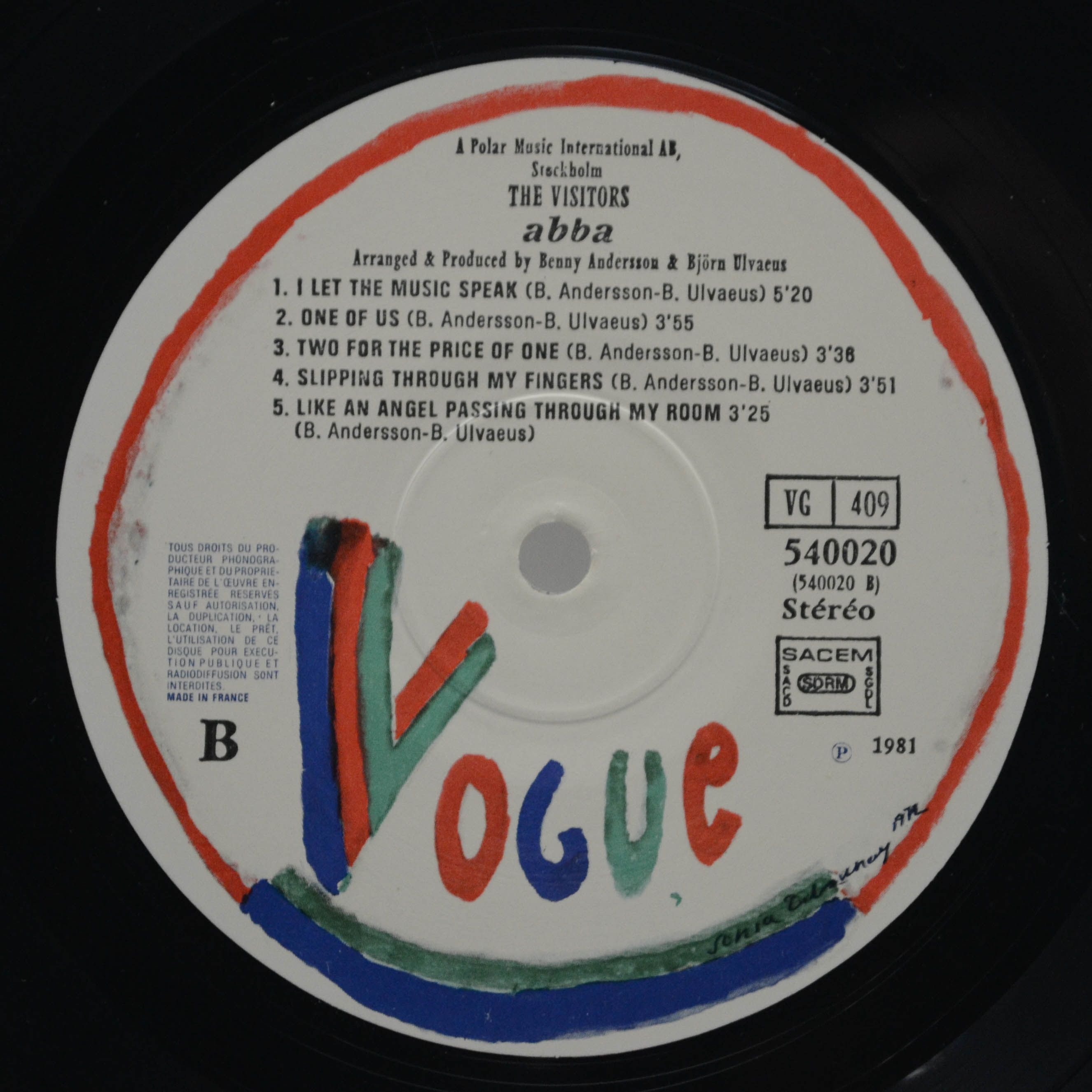 ABBA — The Visitors, 1981