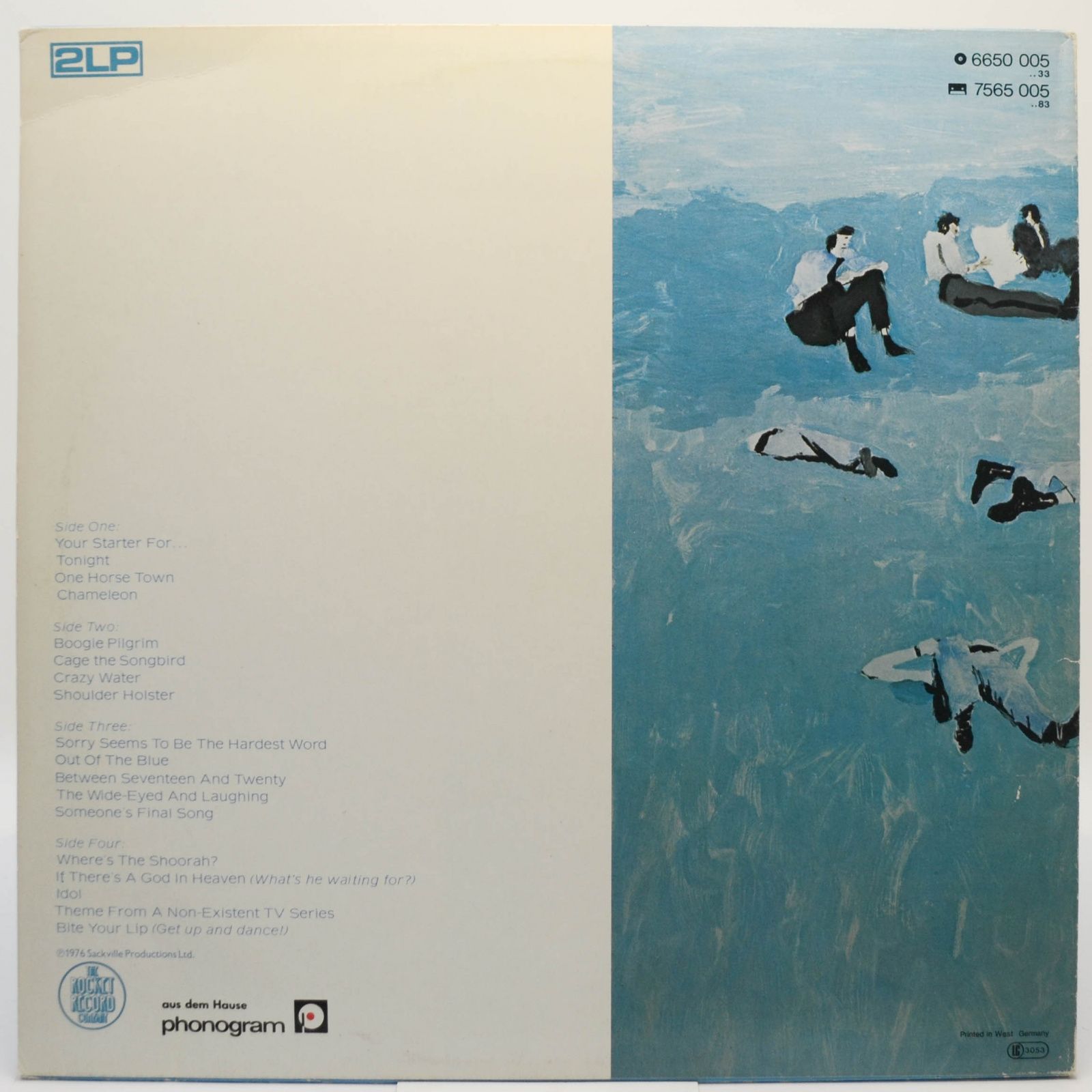 Elton John — Blue Moves (2LP), 1976