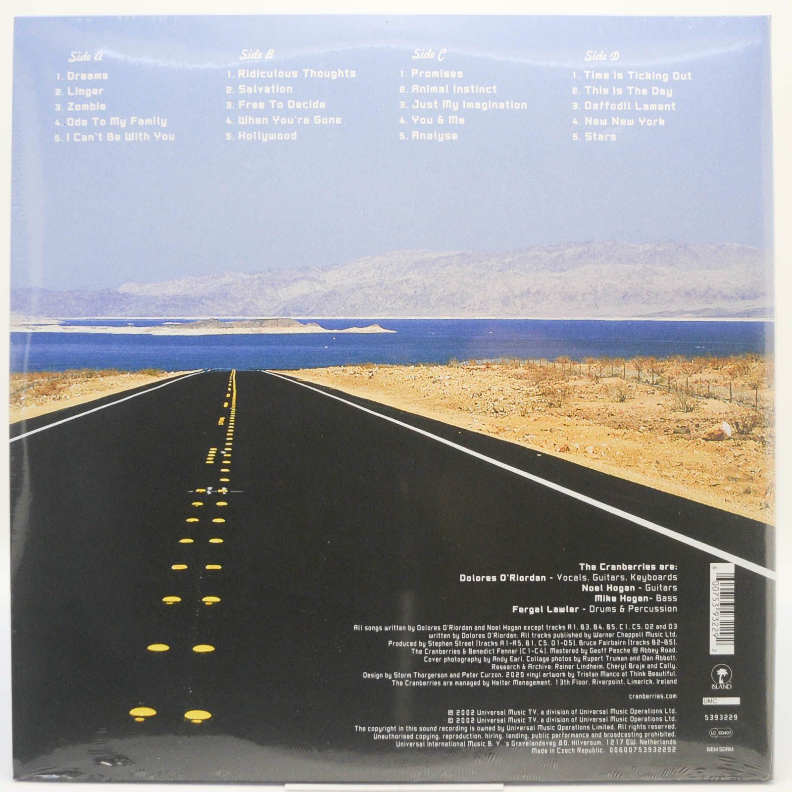 Cranberries — Stars: The Best Of 1992-2002 (2LP), 2002