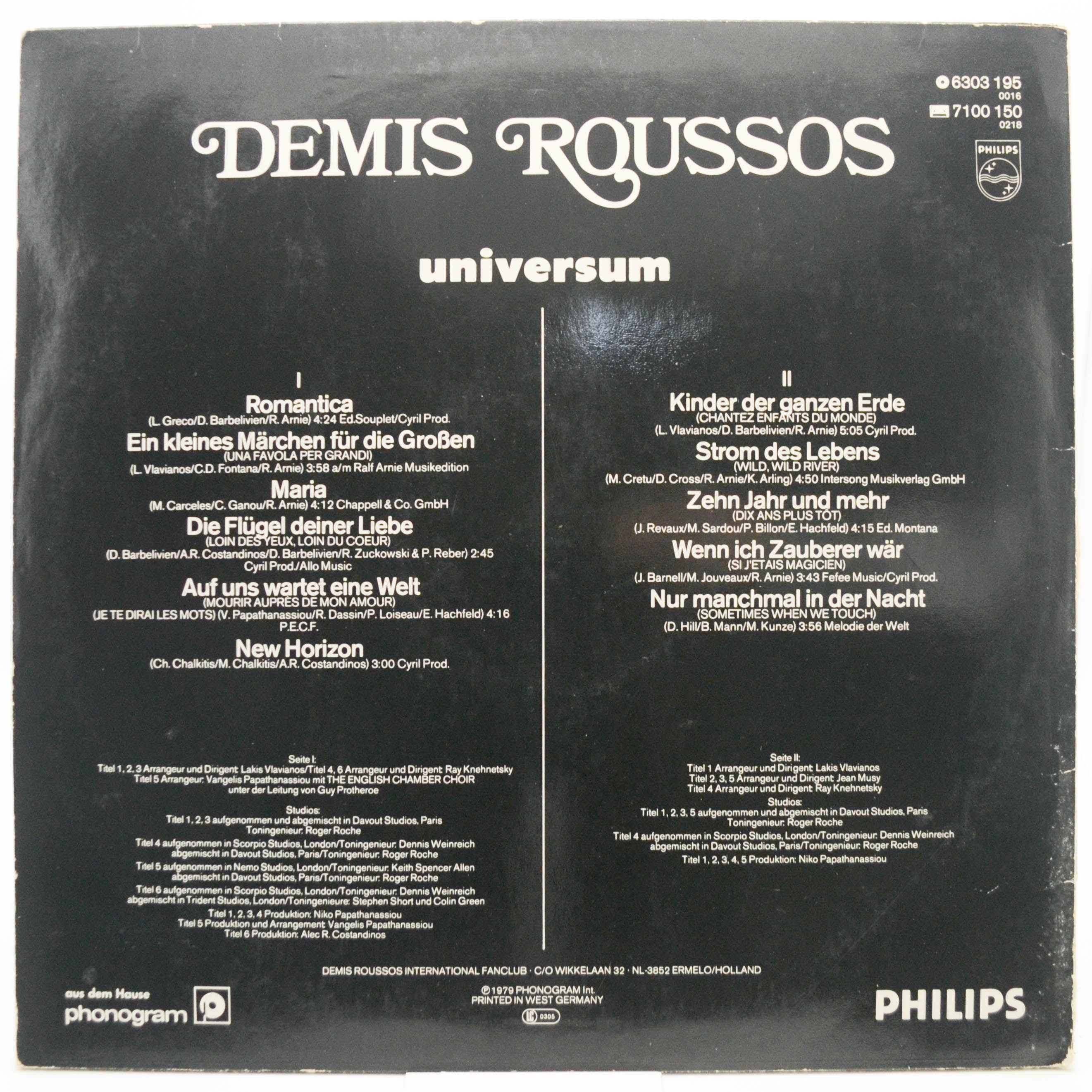 Demis Roussos — Universum, 1979