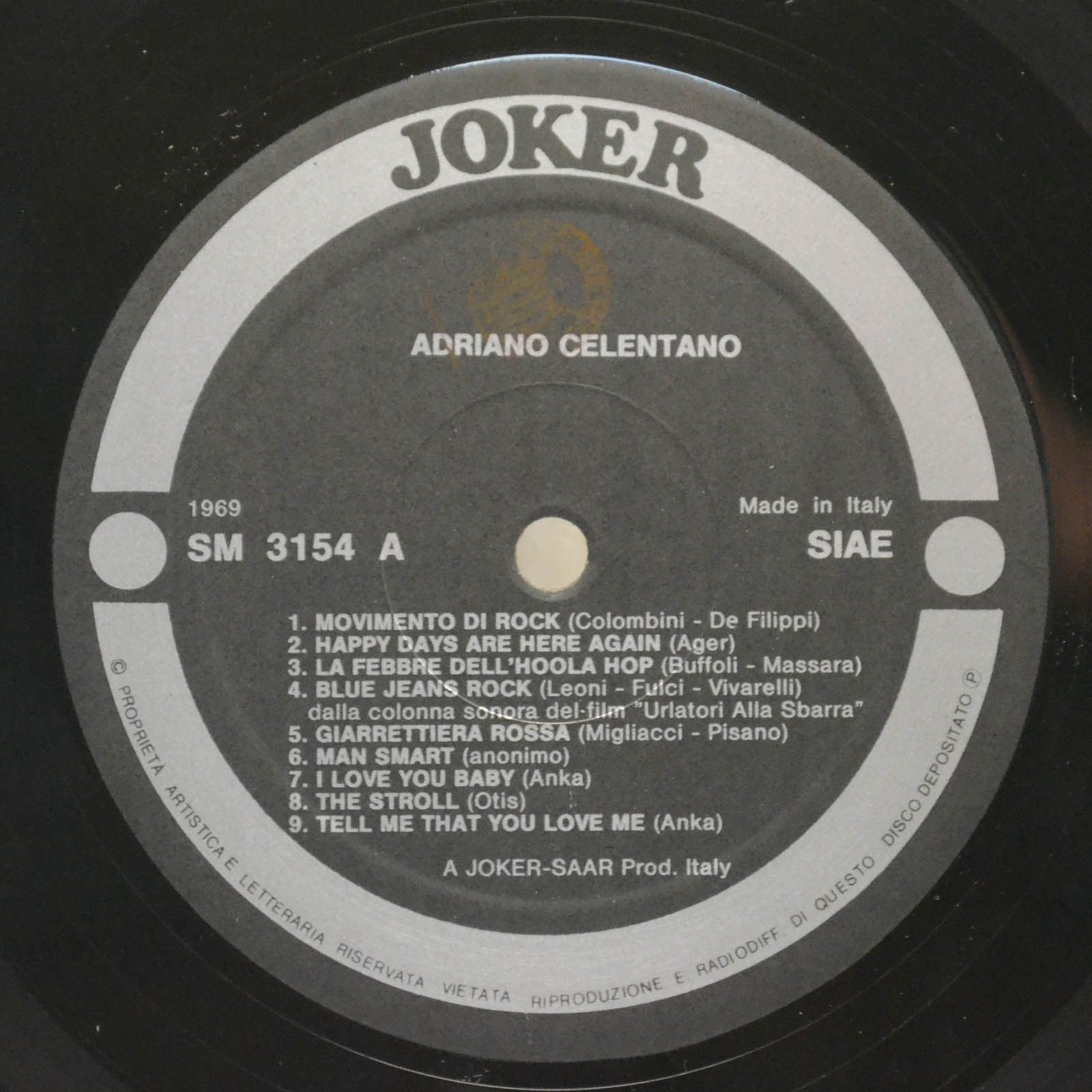 Adriano Celentano — 18 Successi (Italy), 1976