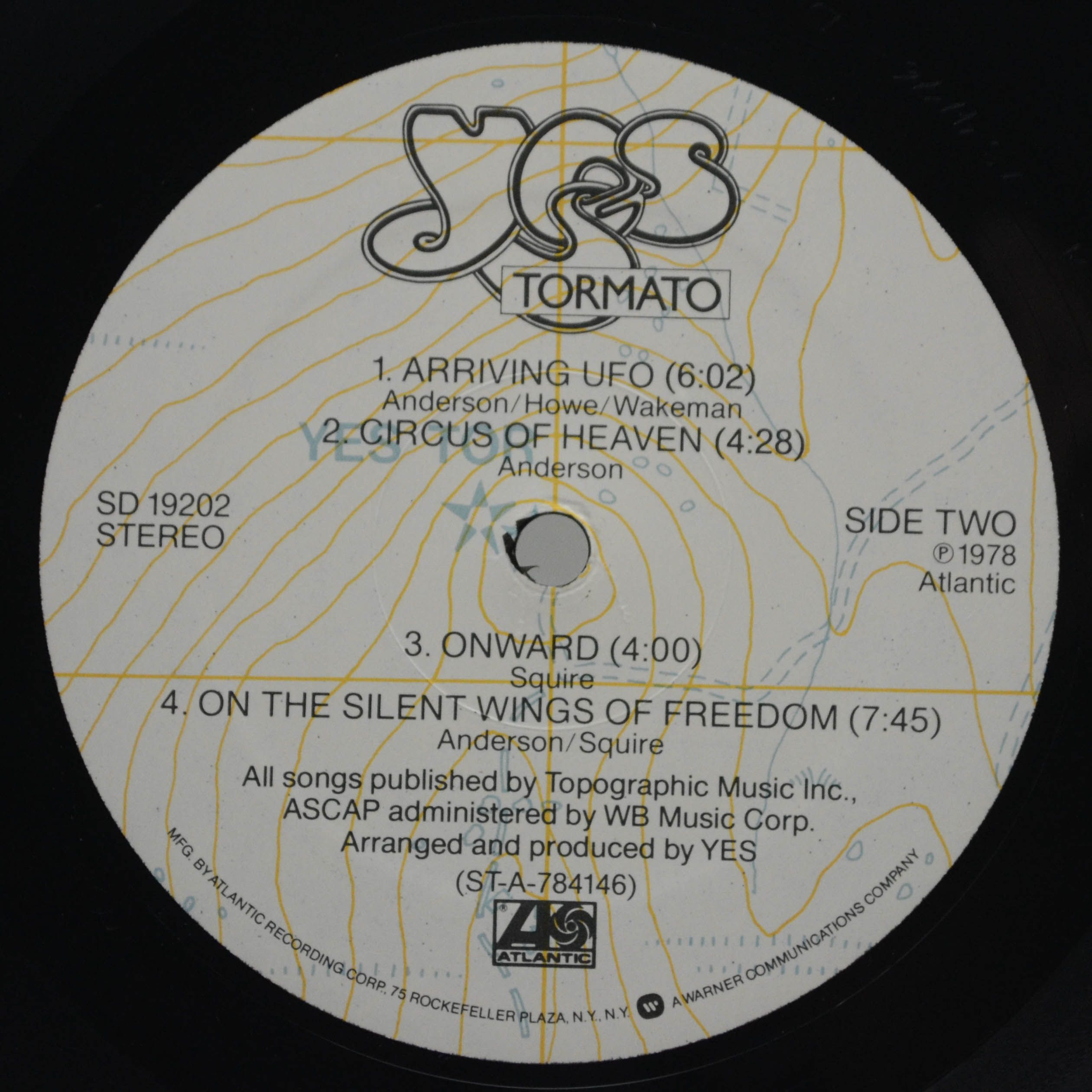 Yes — Tormato (USA), 1978