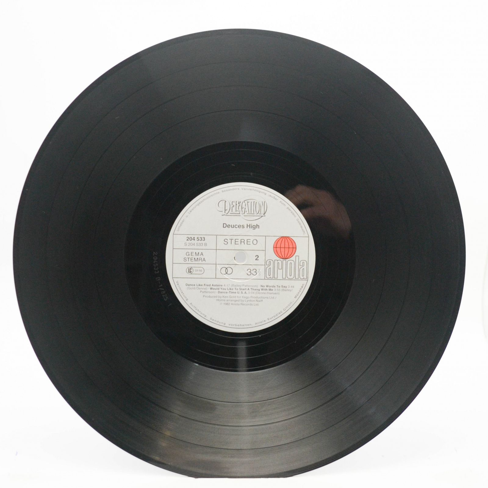 Delegation — Deuces High, 1982